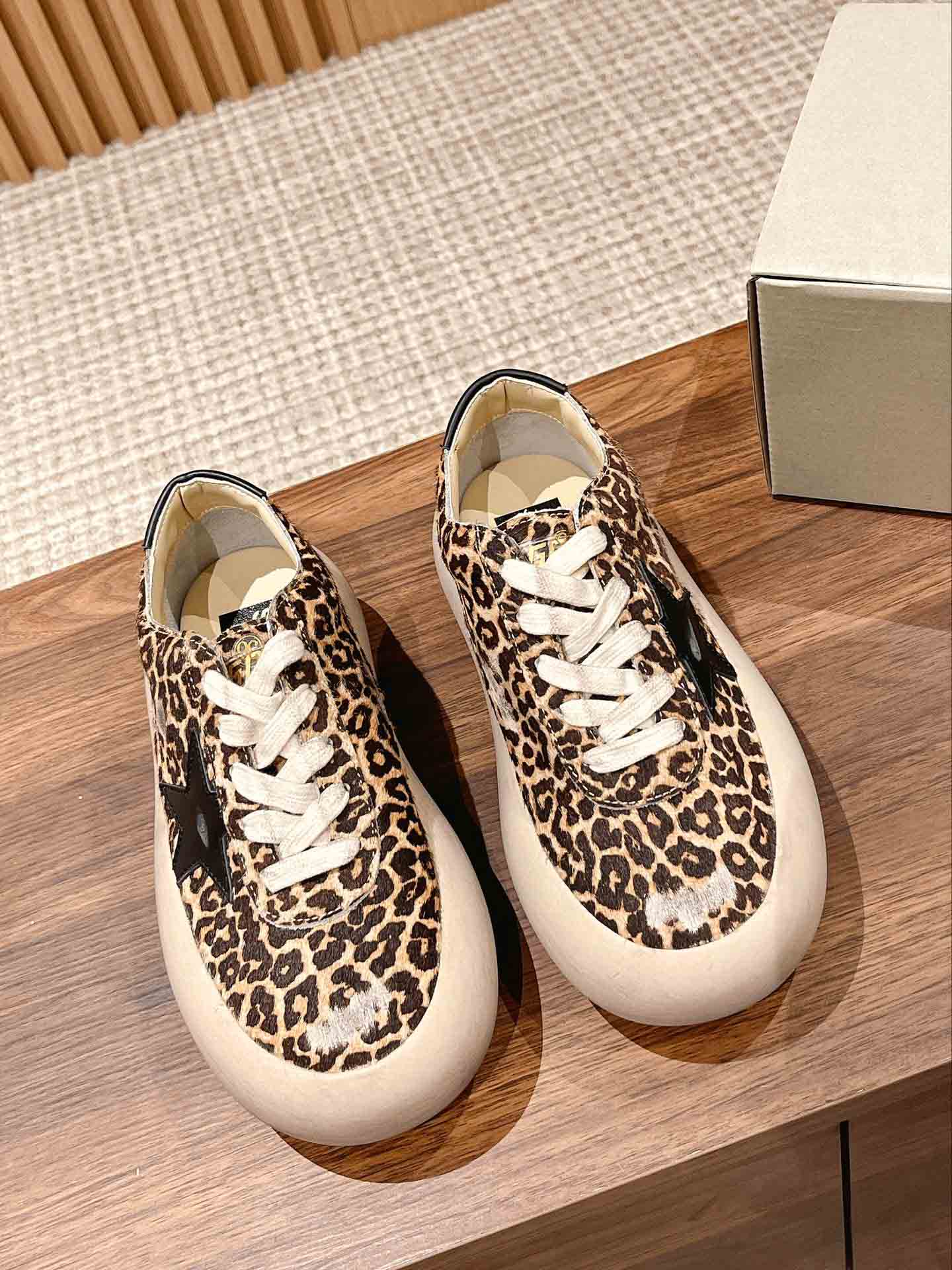 Giày Golden Goose Men's Space-star Beige Best Quality