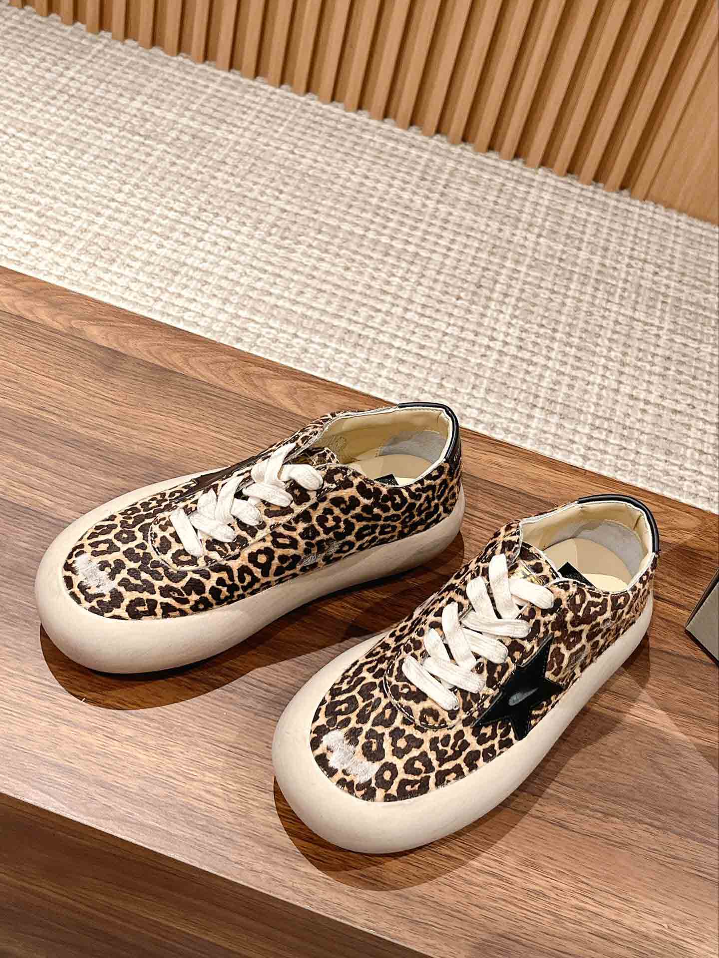 Giày Golden Goose Men's Space-star Beige Best Quality