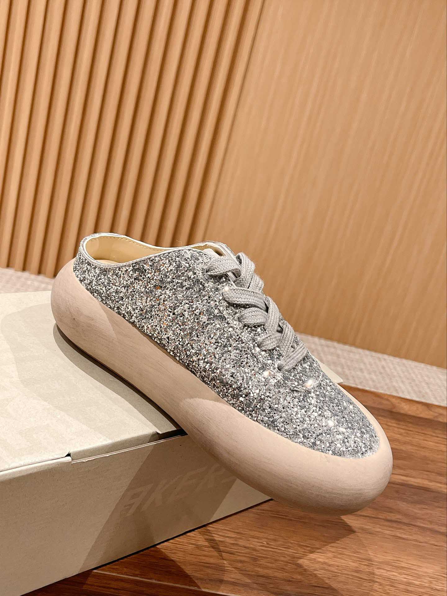 Giày Golden Goose Shearling Space Star Sabot Best Quality