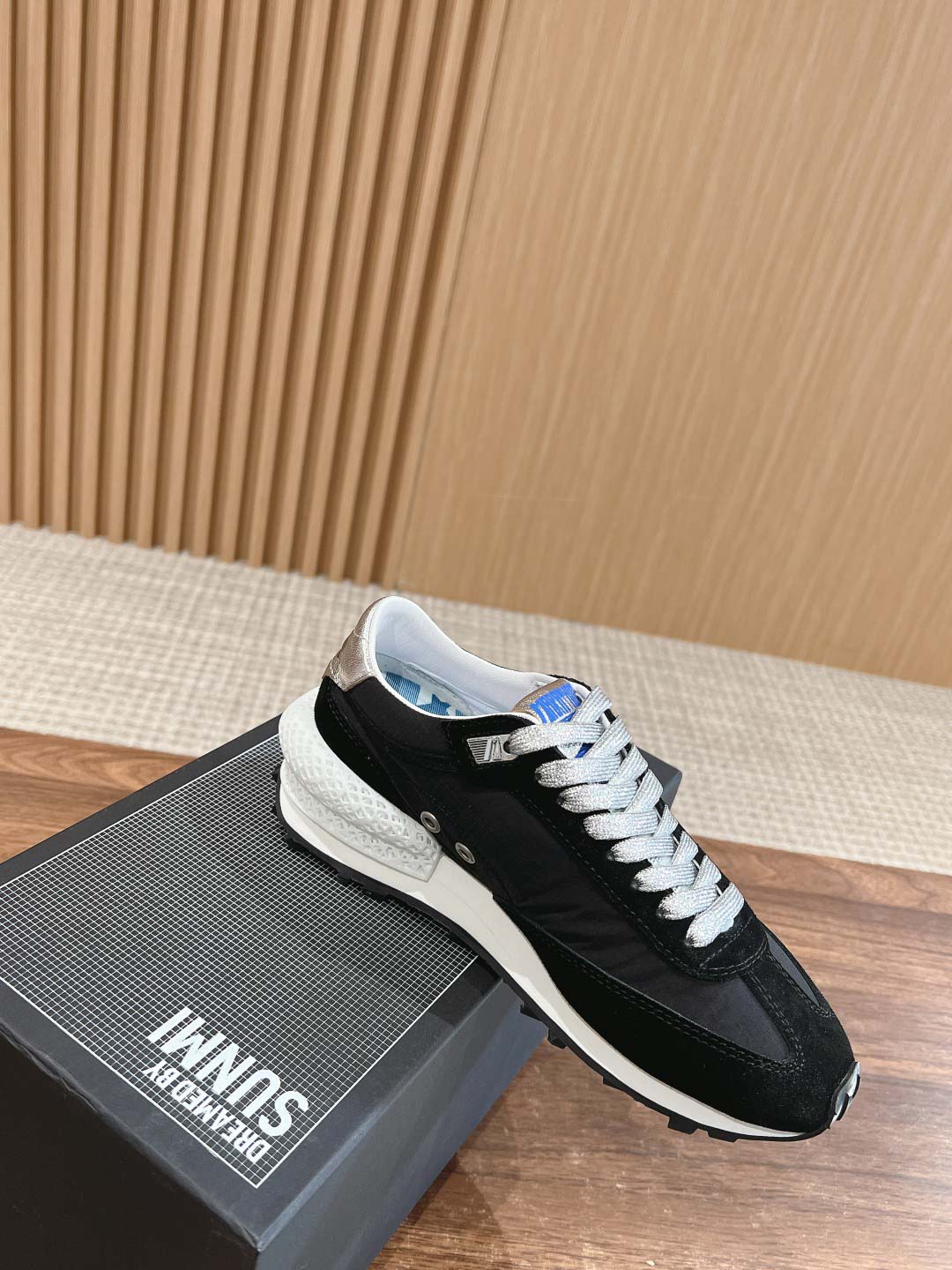 Giày Golden Goose Silver Star Black Best Quality