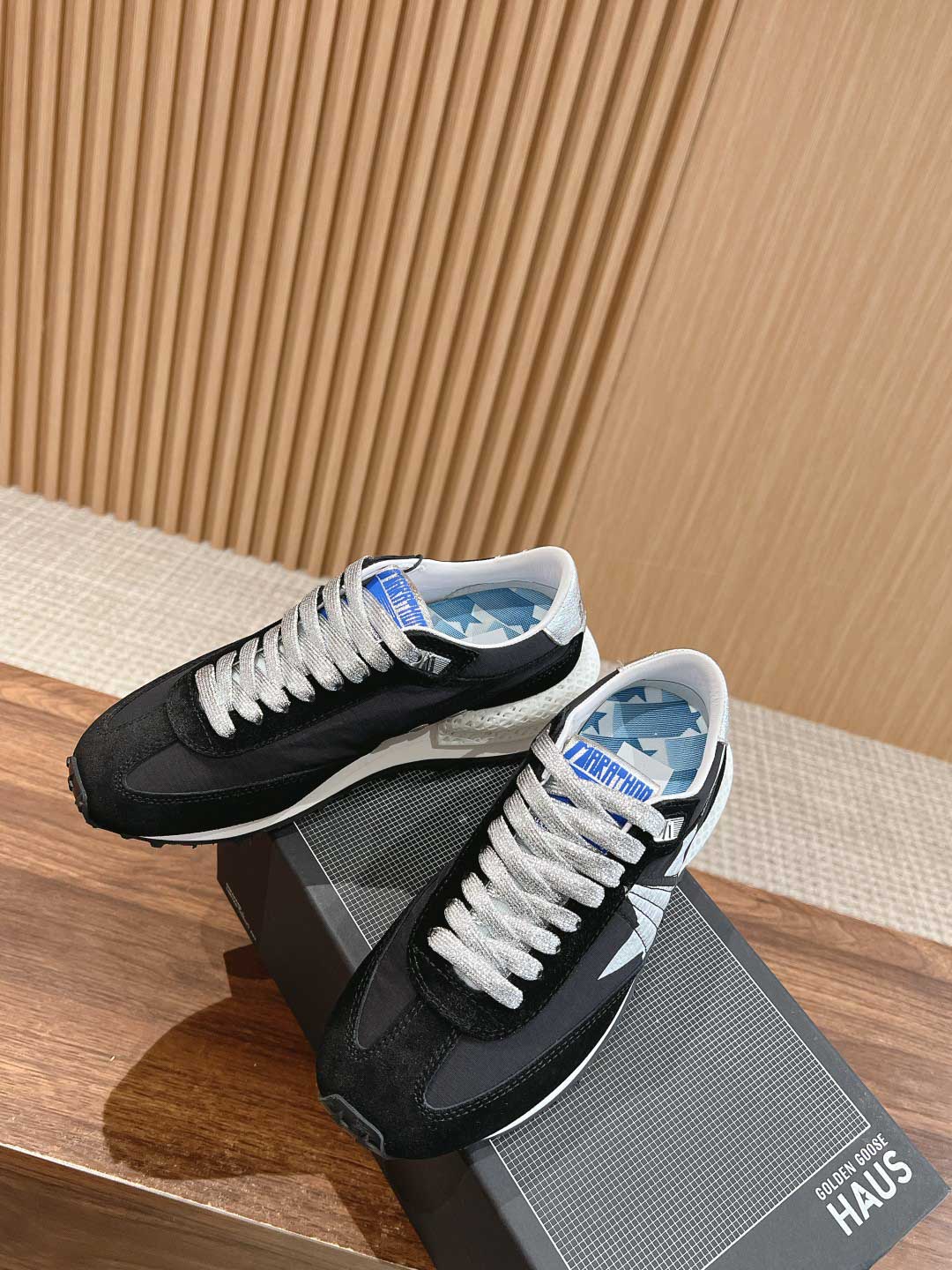 Giày Golden Goose Silver Star Black Best Quality