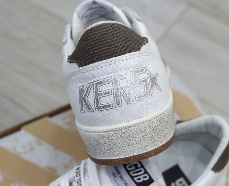 Giày Golden Goose Wmns Ball Star 'White Leopard' Best Quality