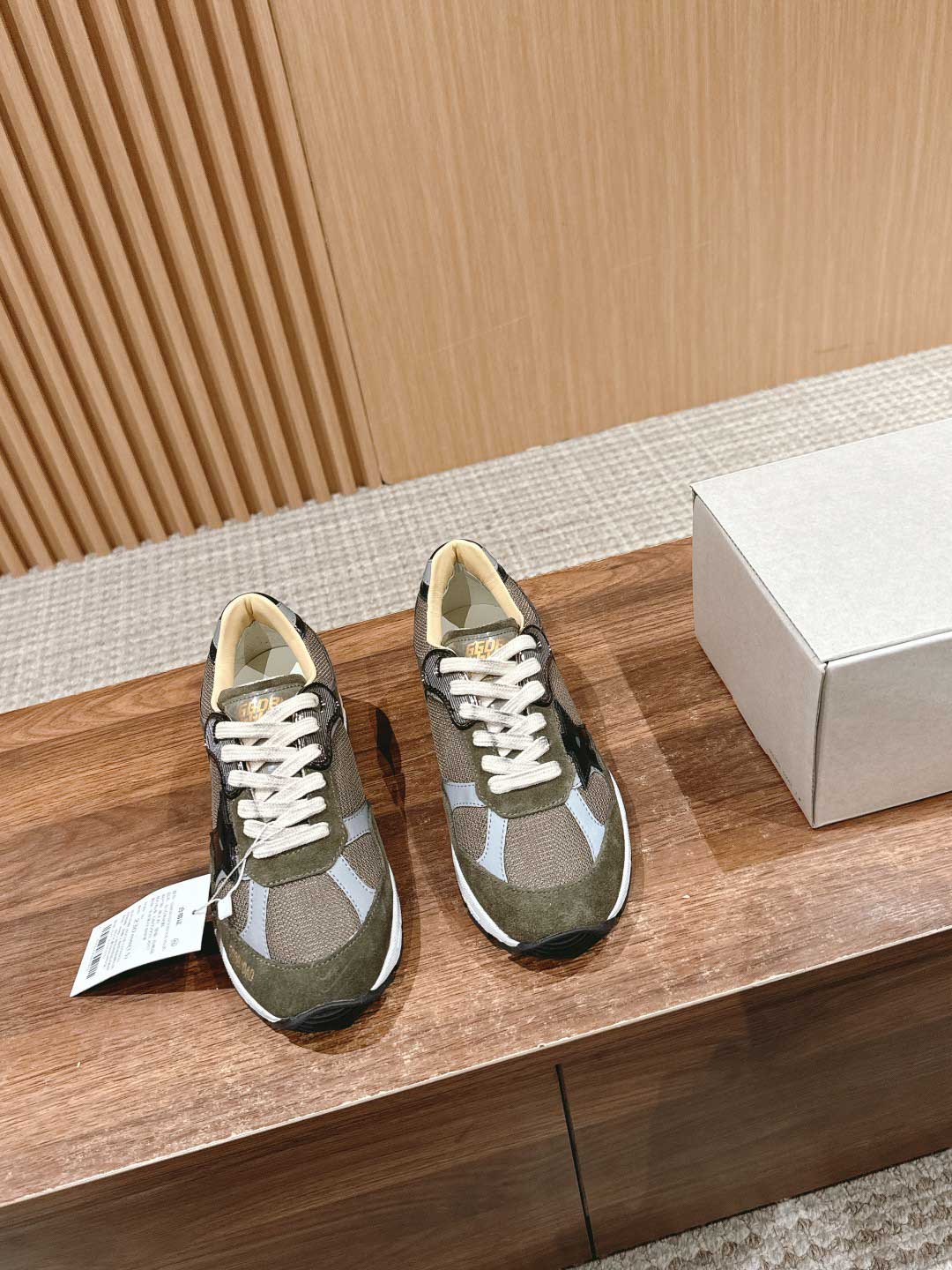 Giày Golden Goose Women Running Dad Green Best Quality