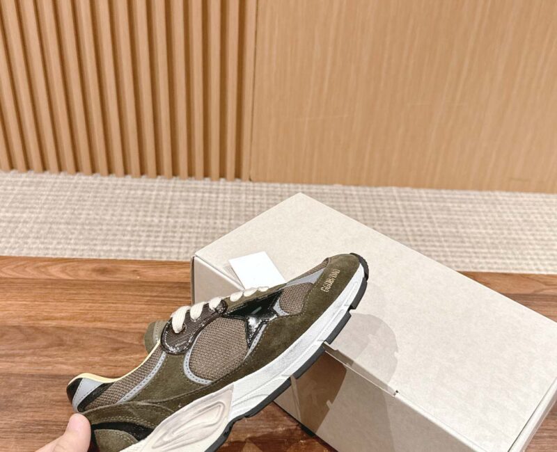 Giày Golden Goose Women Running Dad Green Best Quality