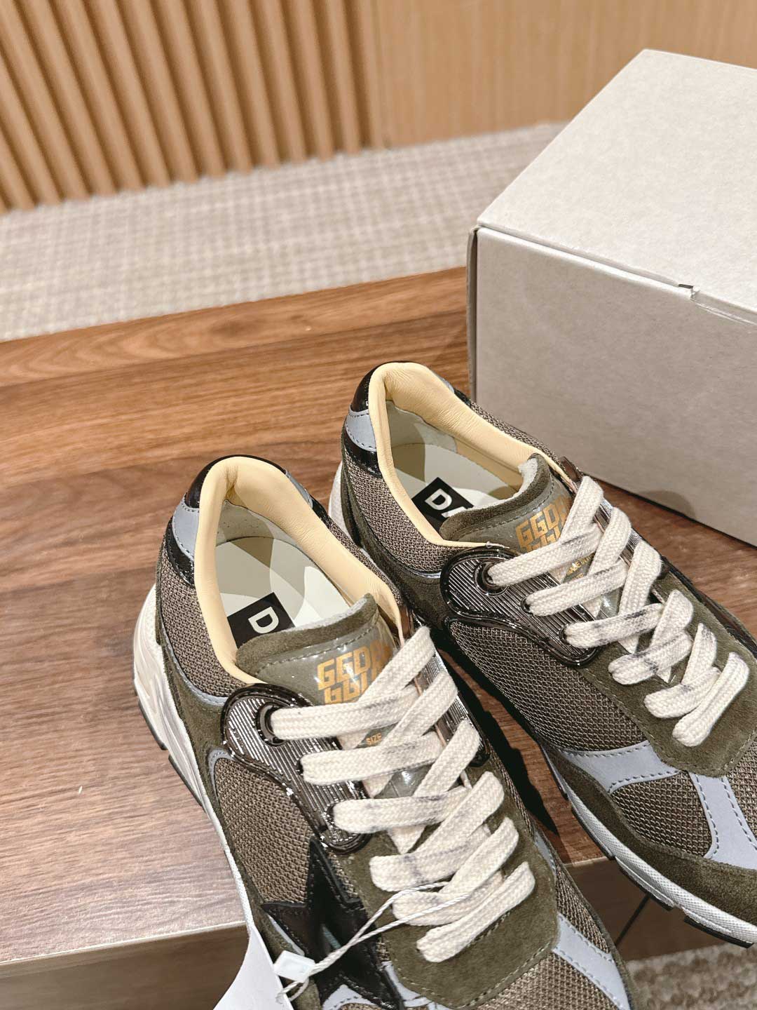 Giày Golden Goose Women Running Dad Green Best Quality