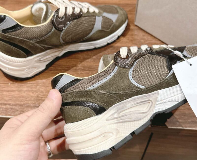Giày Golden Goose Women Running Dad Green Best Quality