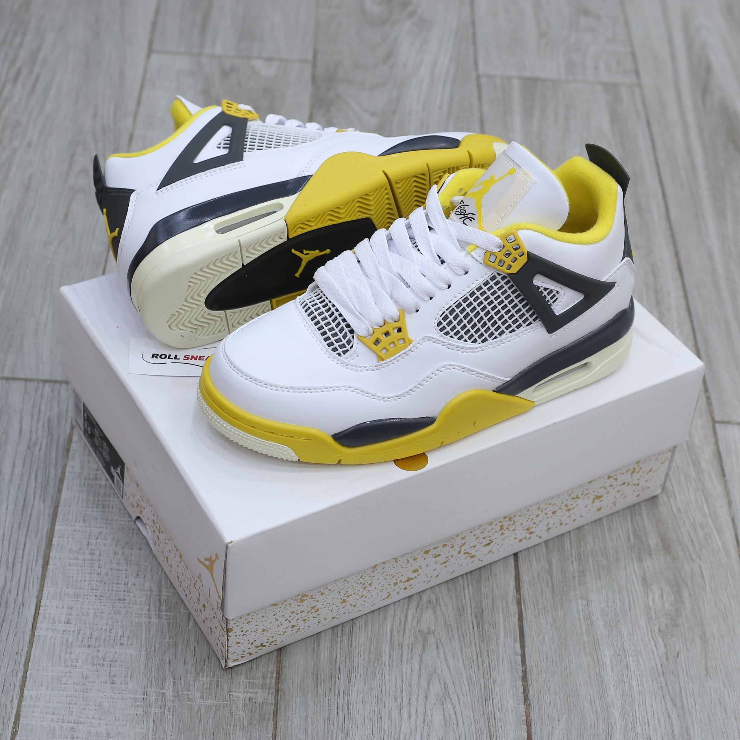 Giày Jordan 4 Retro Vivid Sulfur Like Auth