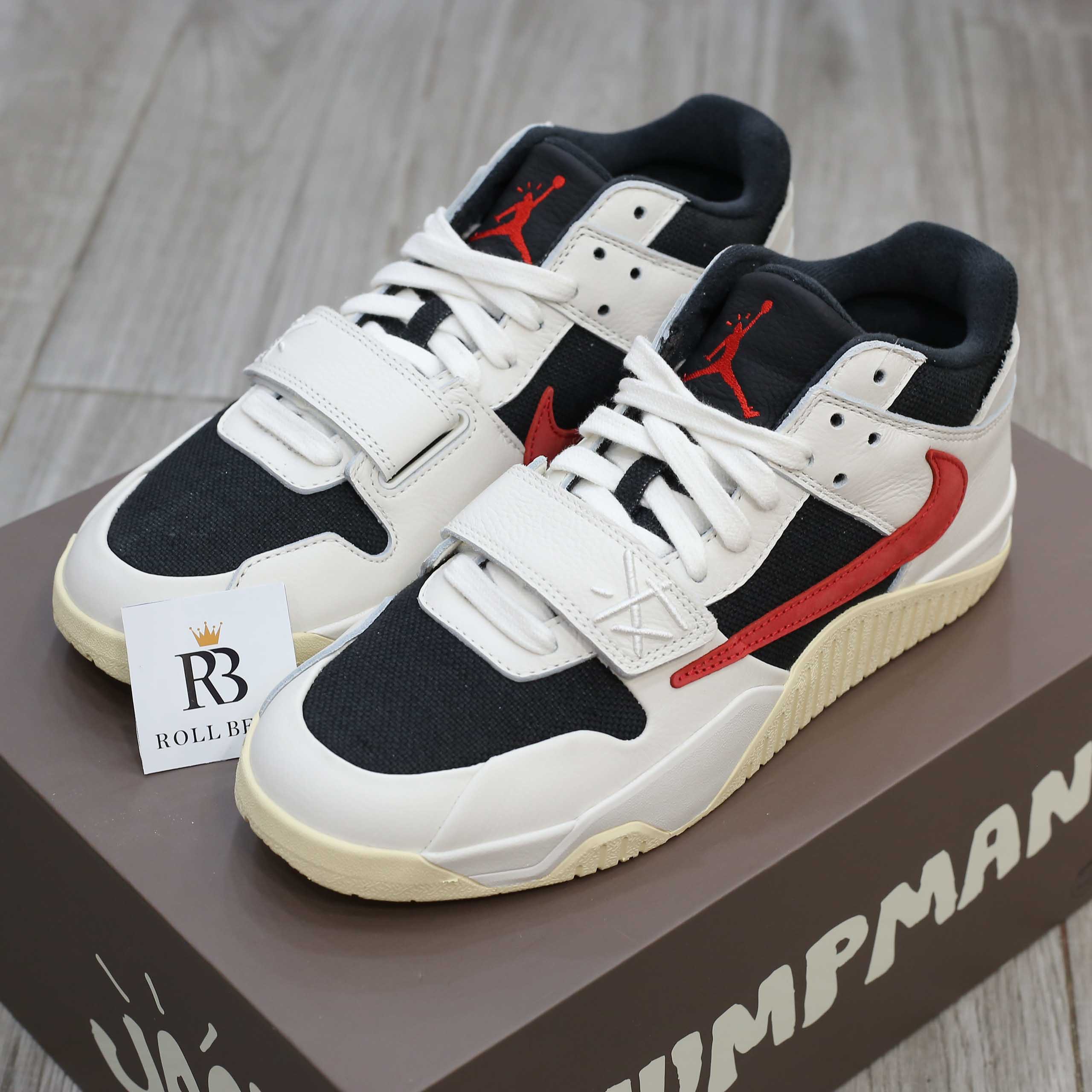 Giày Jordan Jumpman Jack TR Travis Scott University Red Best Quality