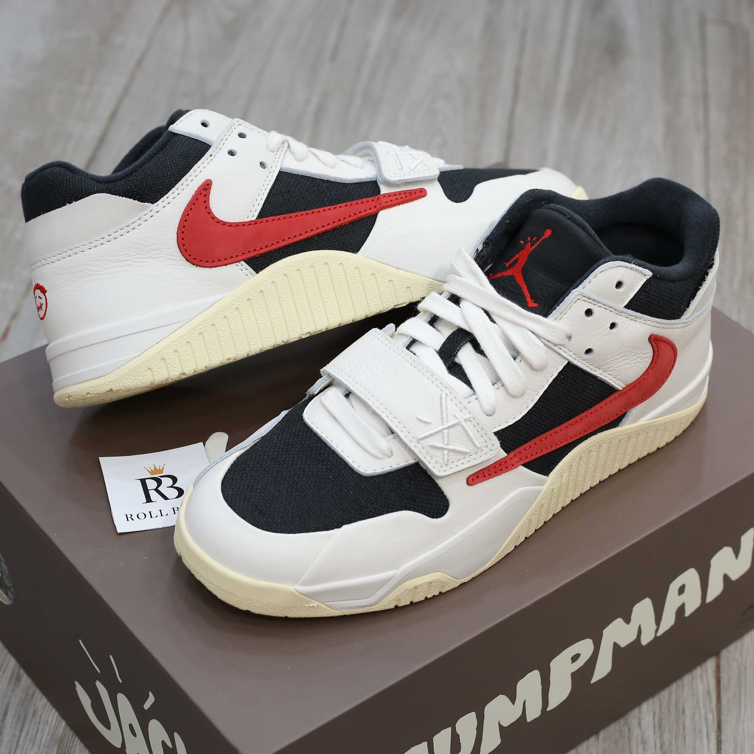 Giày Jordan Jumpman Jack TR Travis Scott University Red Best Quality