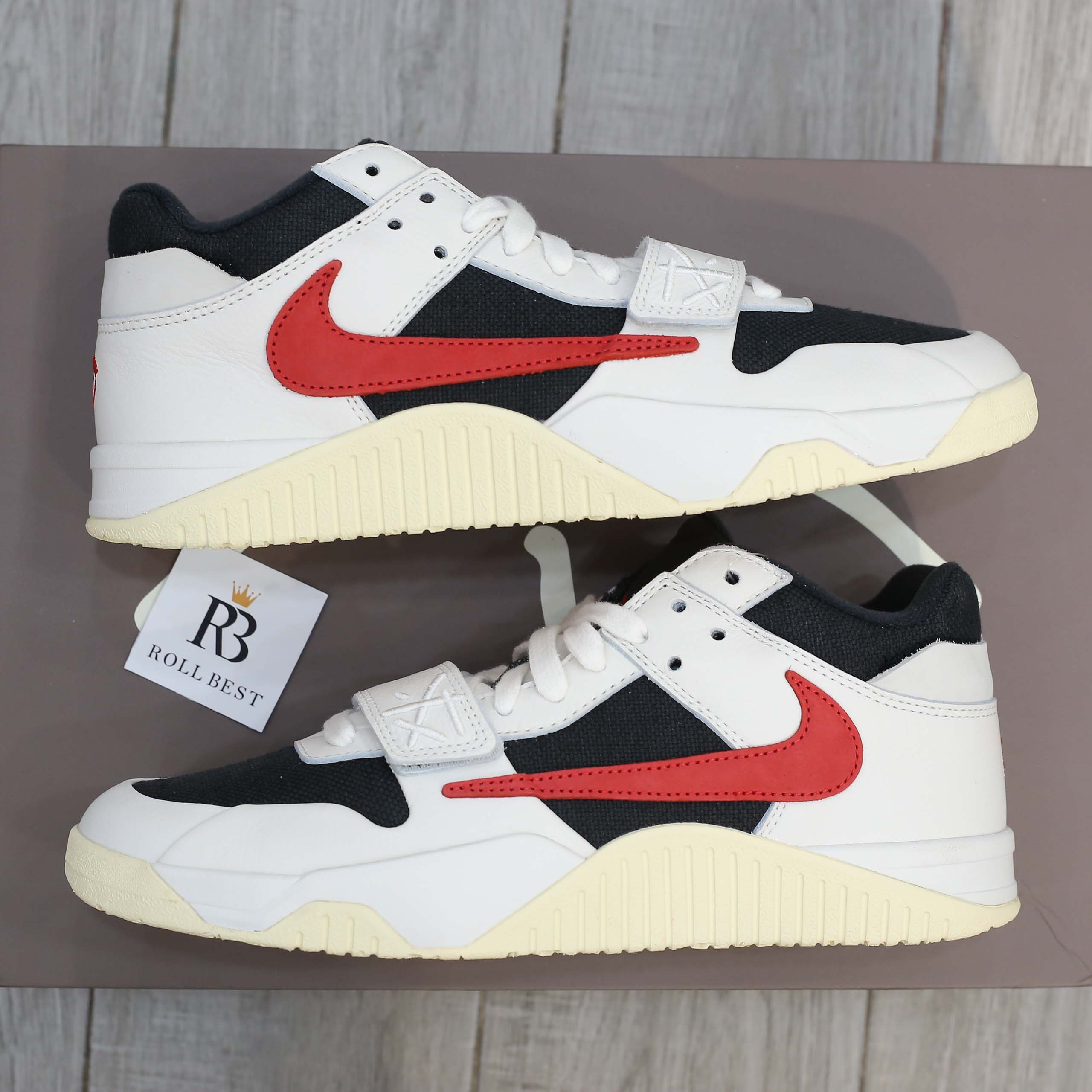 Giày Jordan Jumpman Jack TR Travis Scott University Red Best Quality