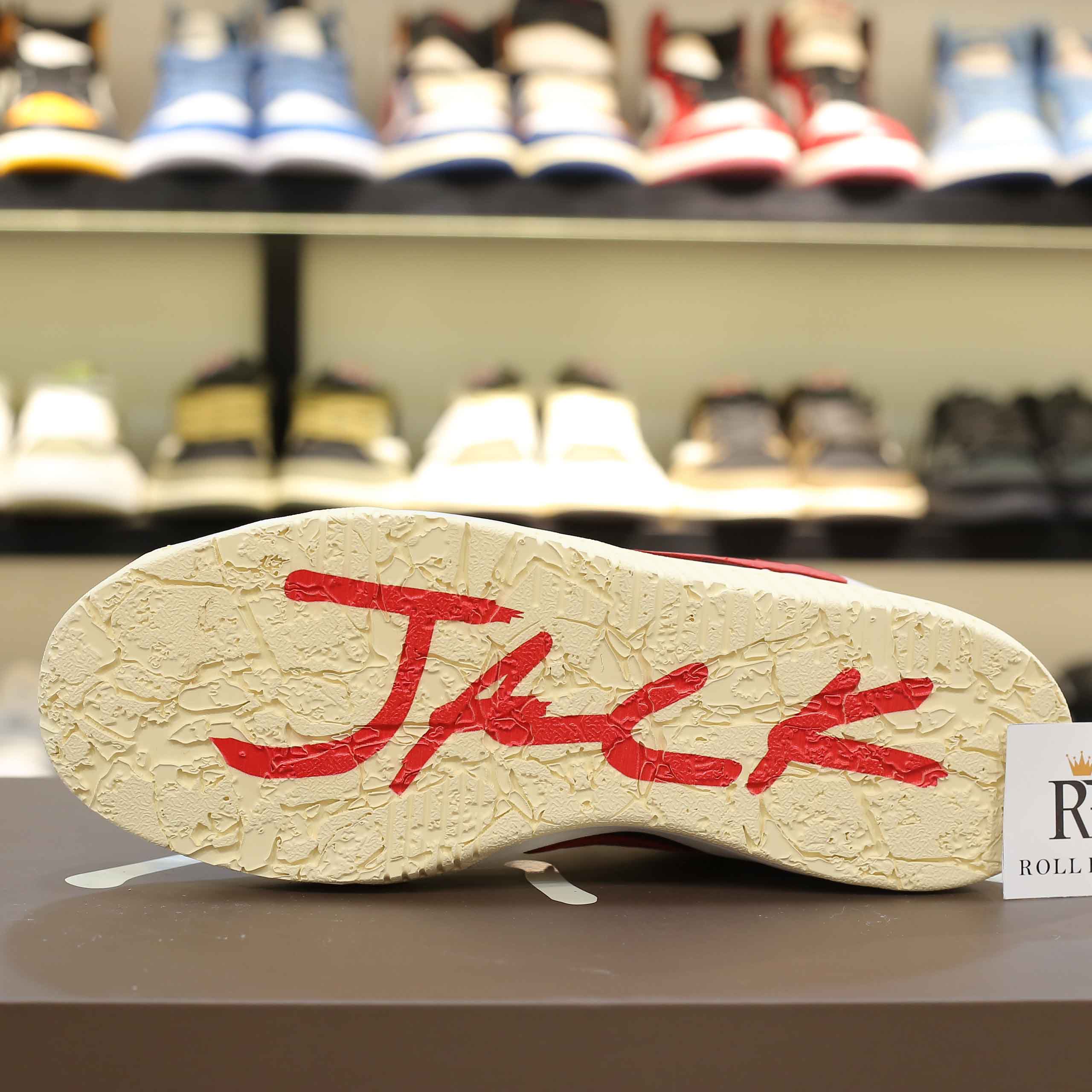 Giày Jordan Jumpman Jack TR Travis Scott University Red Best Quality