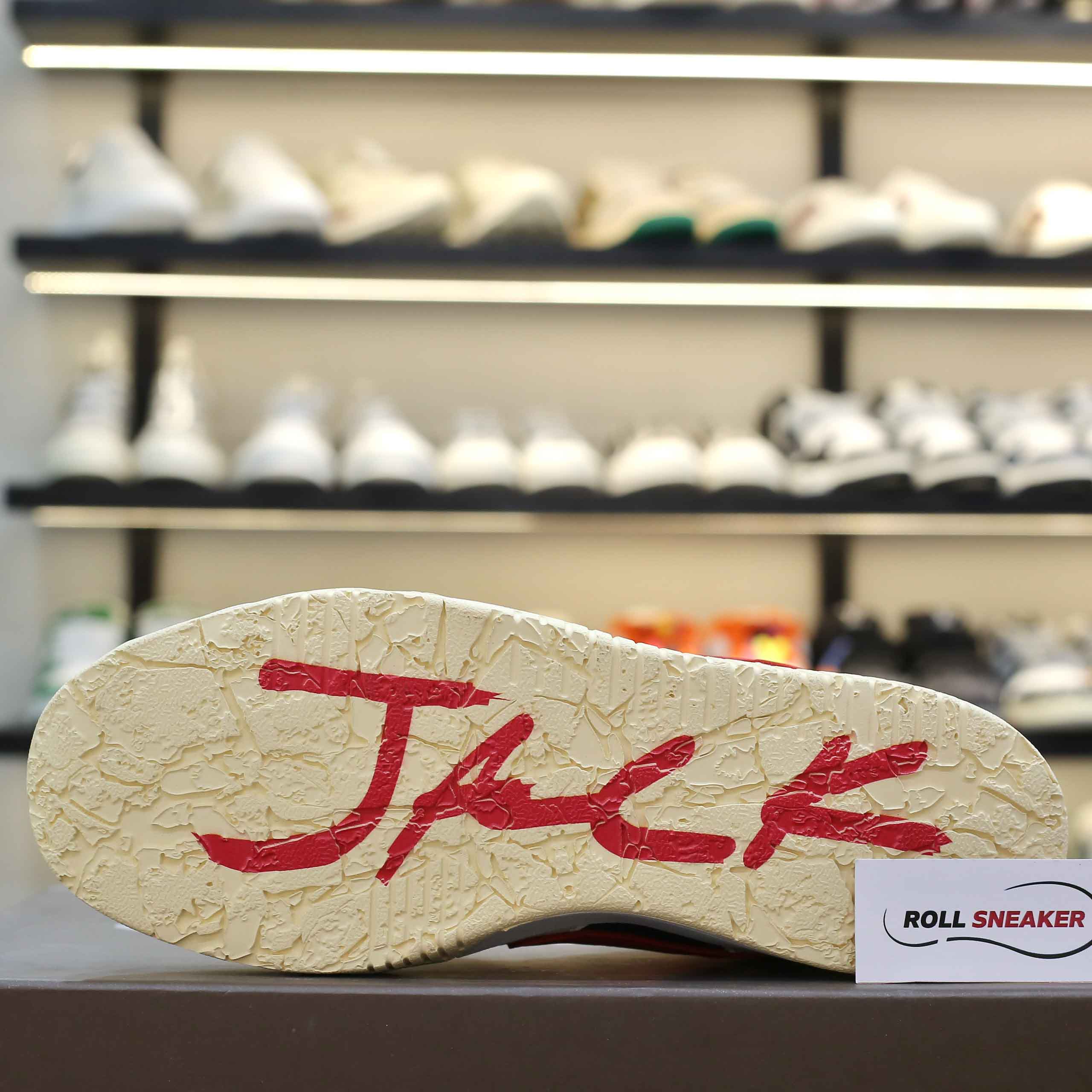 Giày Jordan Jumpman Jack TR Travis Scott University Red Like Auth