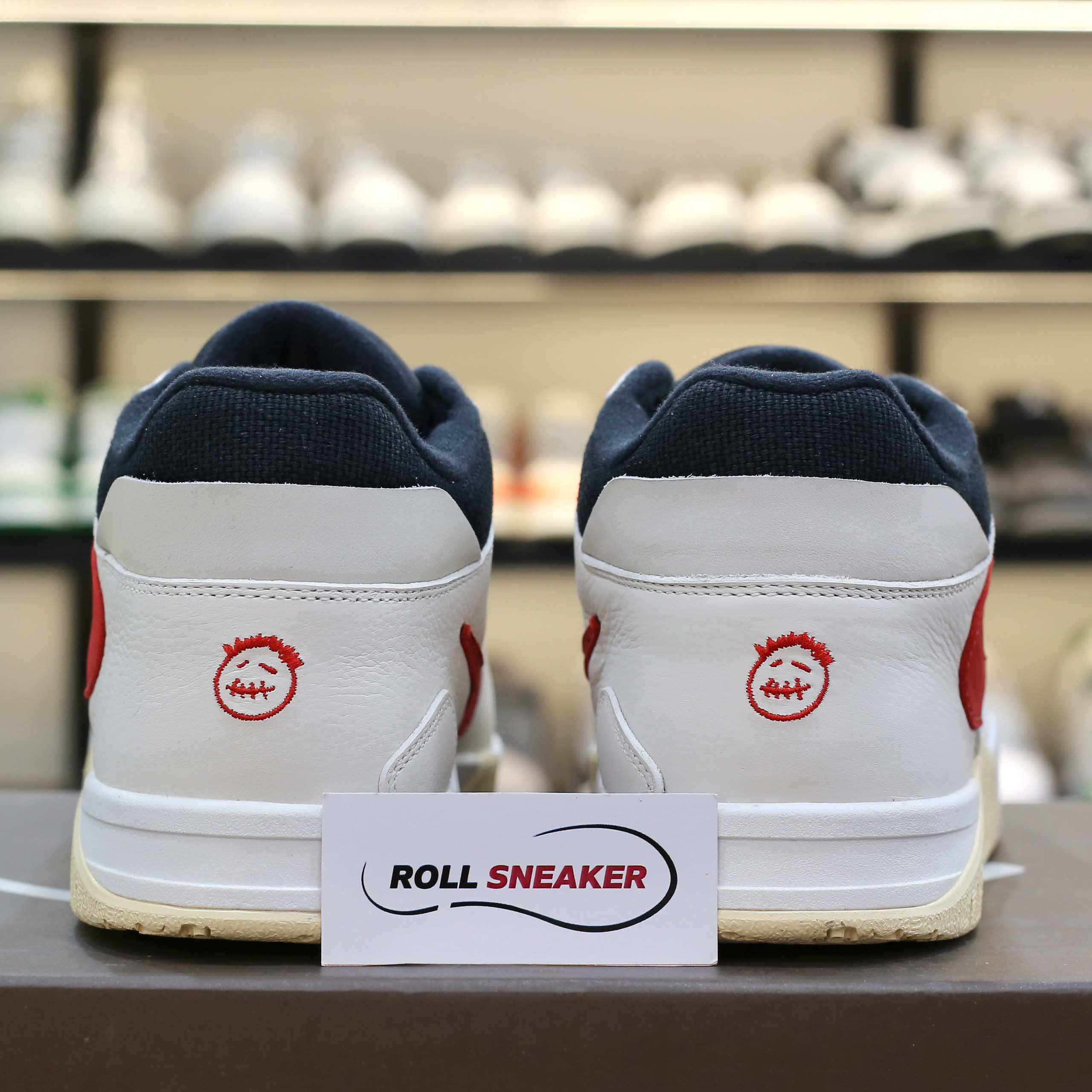 Giày Jordan Jumpman Jack TR Travis Scott University Red Like Auth