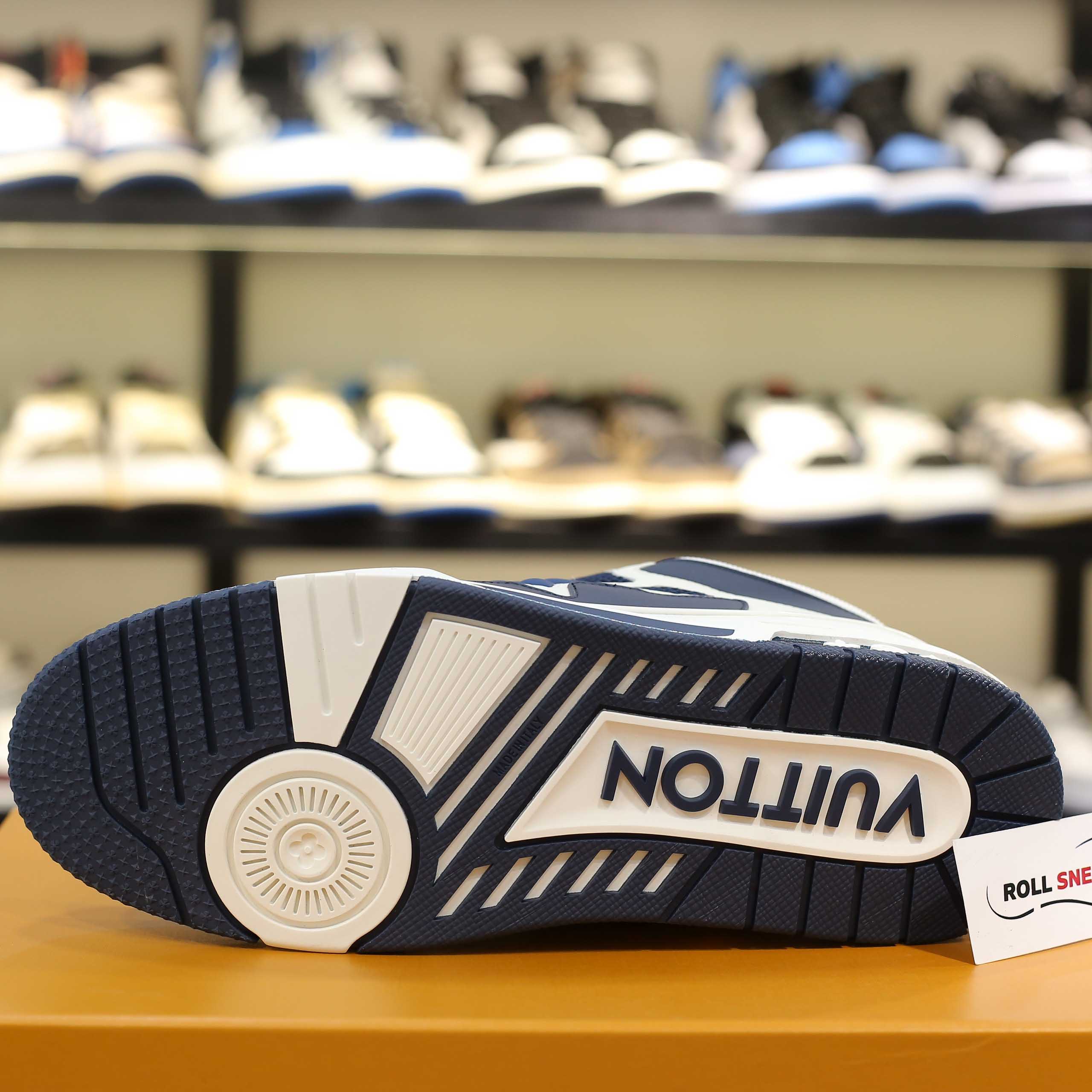 Giày Louis Vuitton LV Skate Sneaker Marine White Best Quality