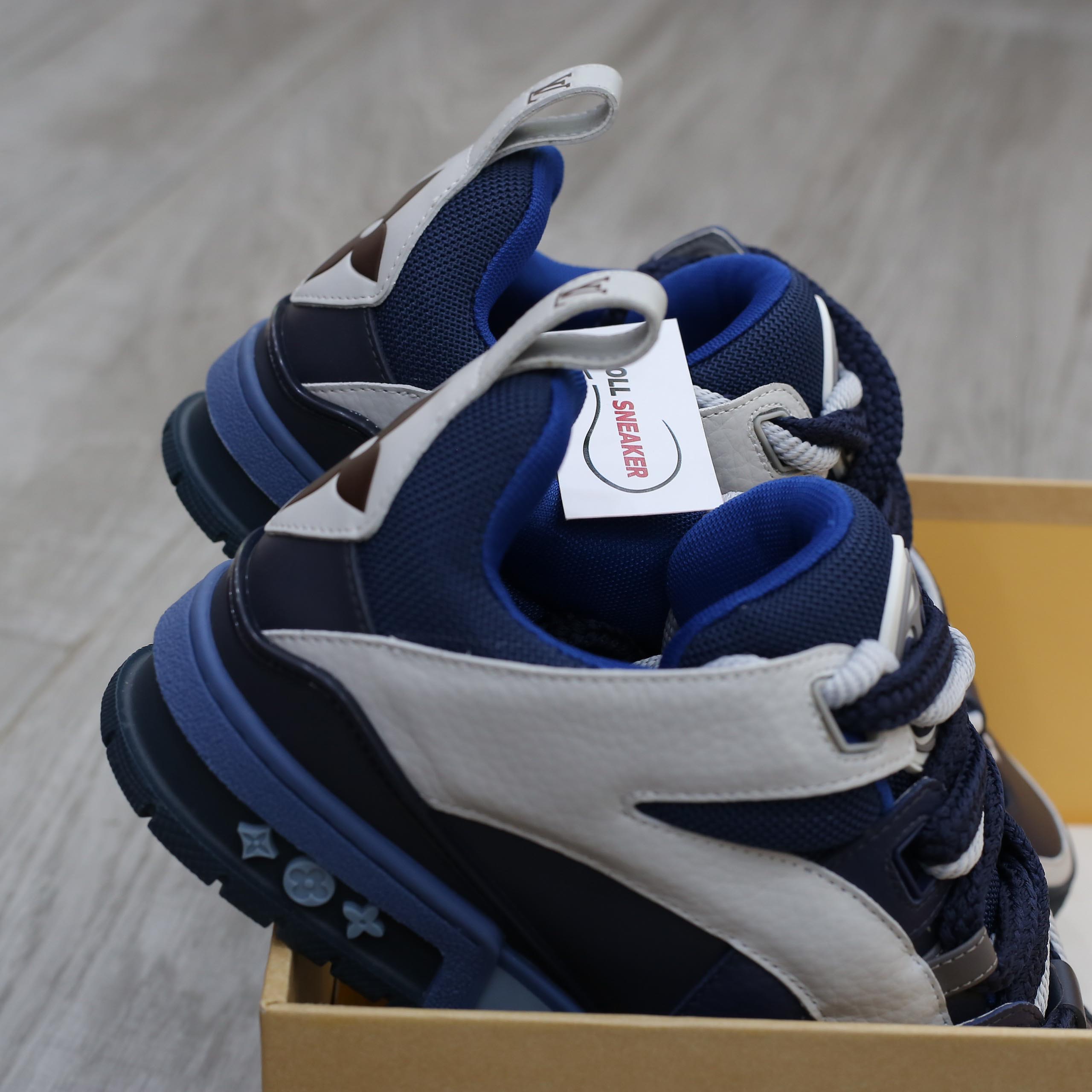 Giày Louis Vuitton Lv Skate Trainers Navy Best Quality