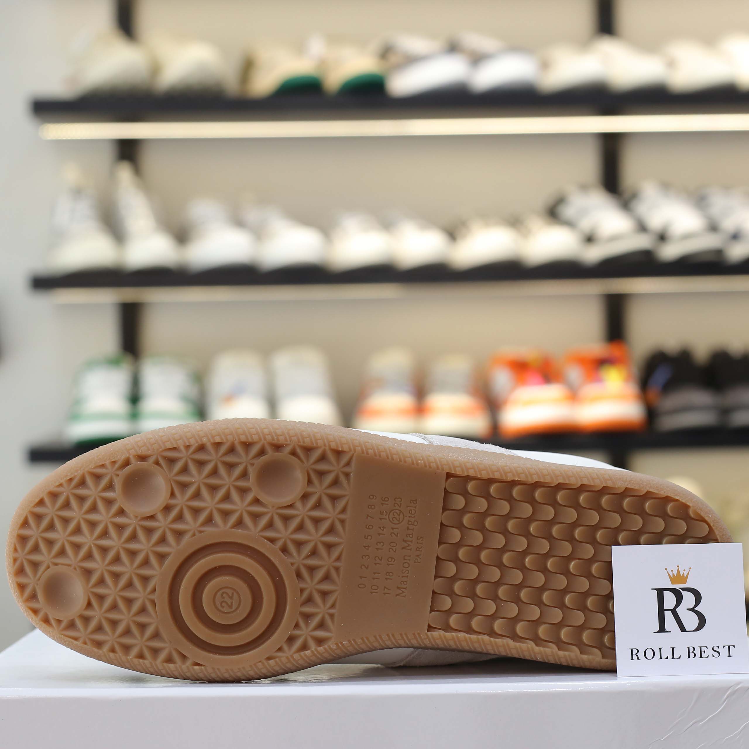 Giày Maison Margiela Calfskin Replica ‘White’ Best Quality