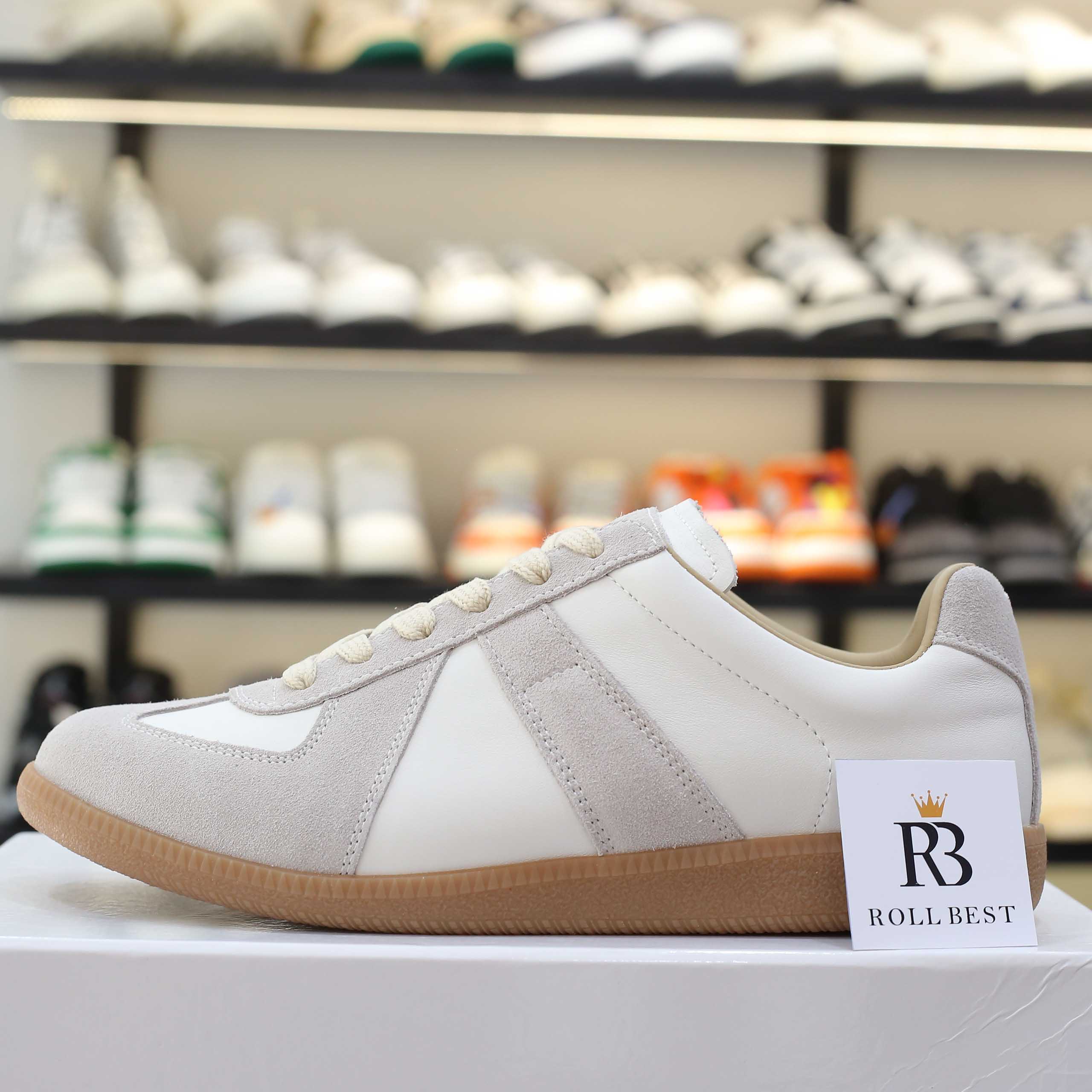Giày Maison Margiela Calfskin Replica ‘White’ Best Quality