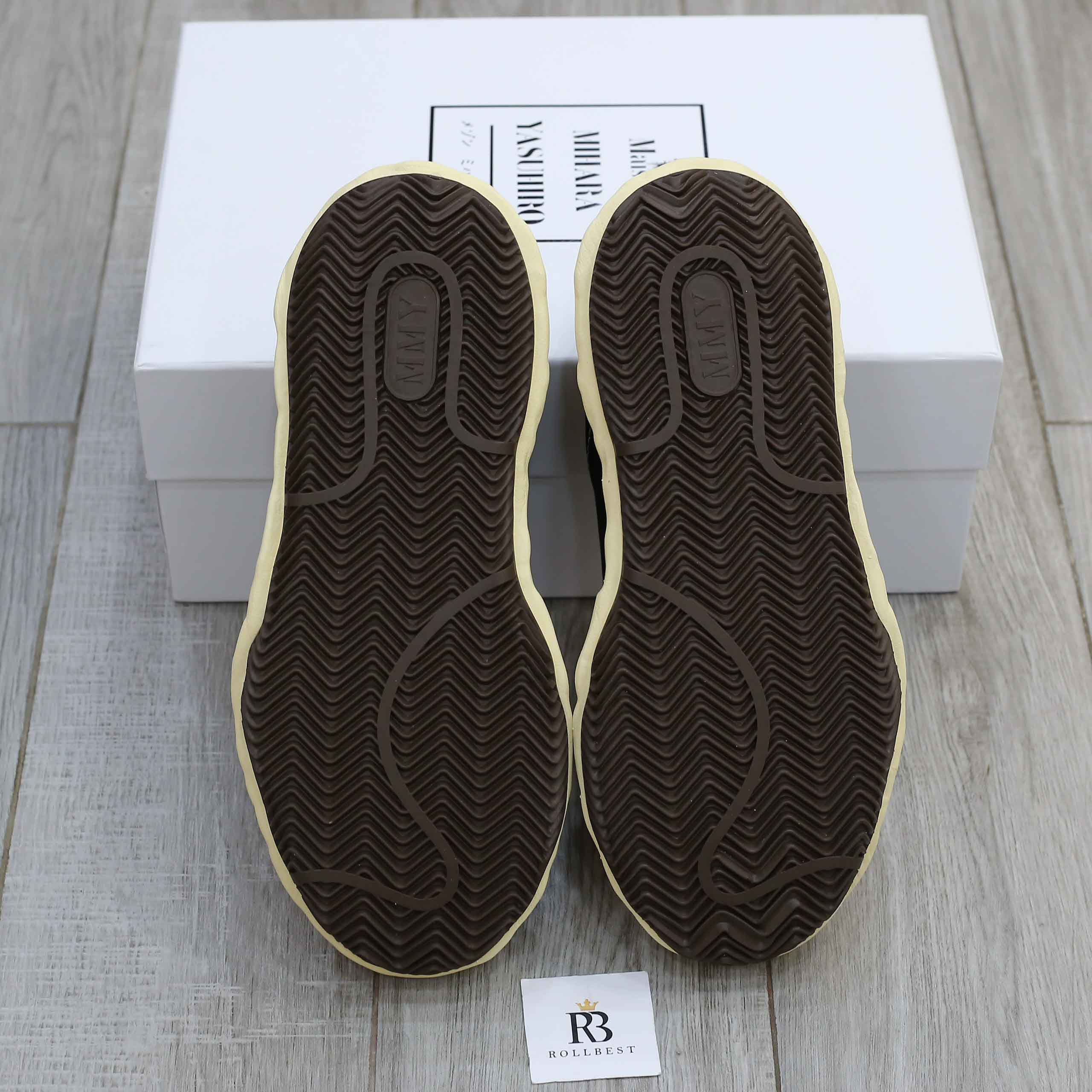 Giày Maison Mihara Mmy Blakey Sole Canvas Low Best Quality