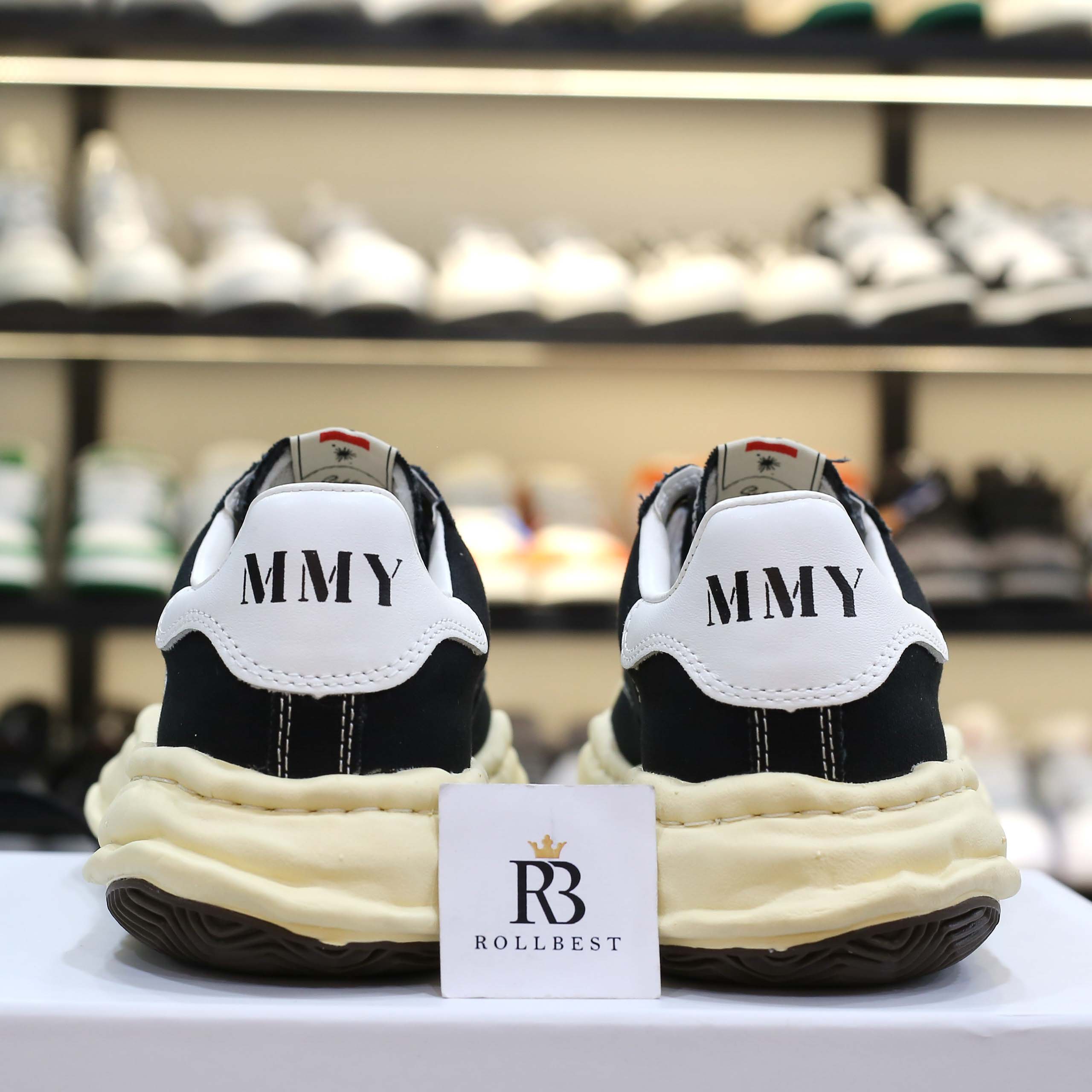 Giày Maison Mihara Mmy Blakey Sole Canvas Low Best Quality