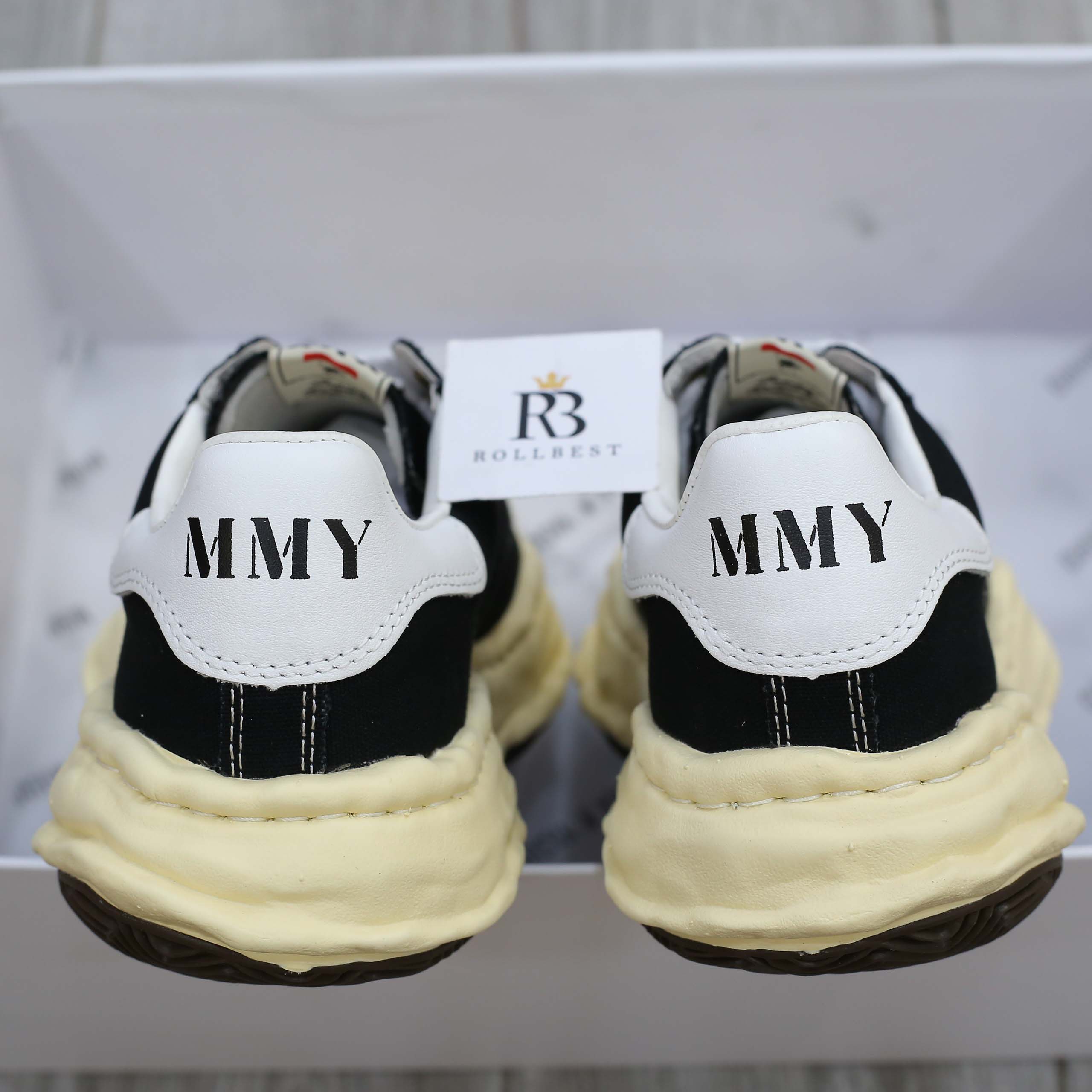 Giày Maison Mihara Mmy Blakey Sole Canvas Low Best Quality