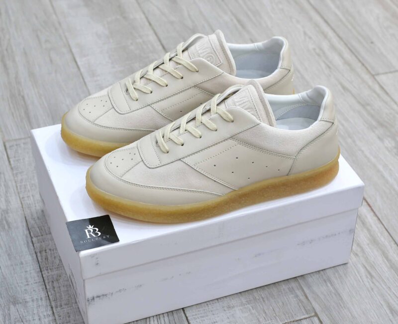 Giày MM6 by Maison Martin Margiela 6 Court Sneakers White Best Quality