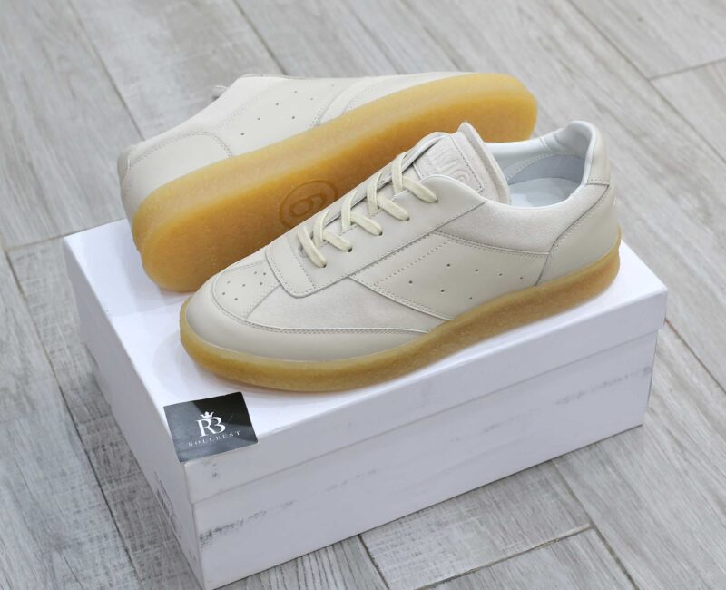 Giày MM6 by Maison Martin Margiela 6 Court Sneakers White Best Quality