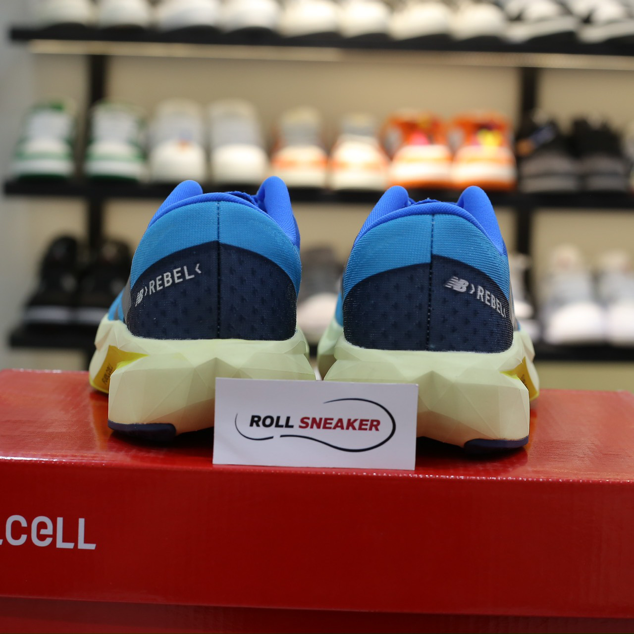 Giày New Balance FuelCell Rebel V4 - Blue Oasis Like Auth