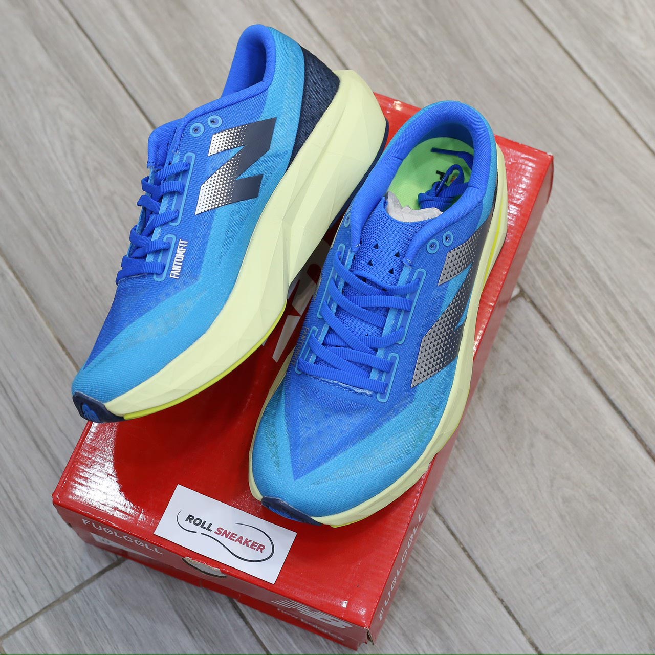 Giày New Balance FuelCell Rebel V4 - Blue Oasis Like Auth