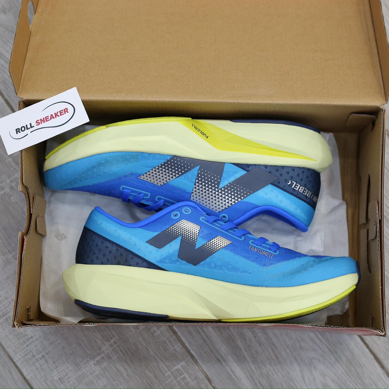 Giày New Balance FuelCell Rebel V4 - Blue Oasis Like Auth