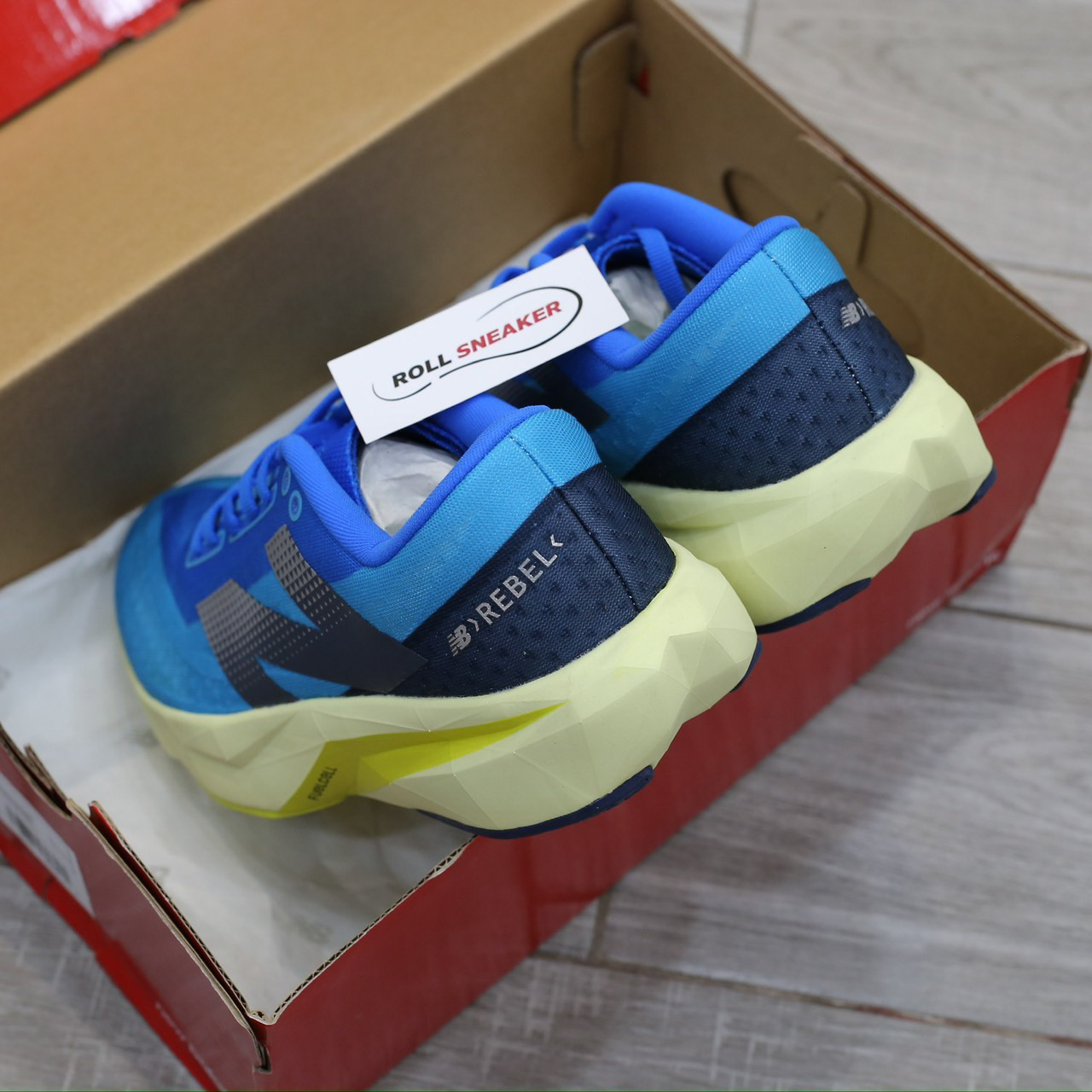 Giày New Balance FuelCell Rebel V4 - Blue Oasis Like Auth