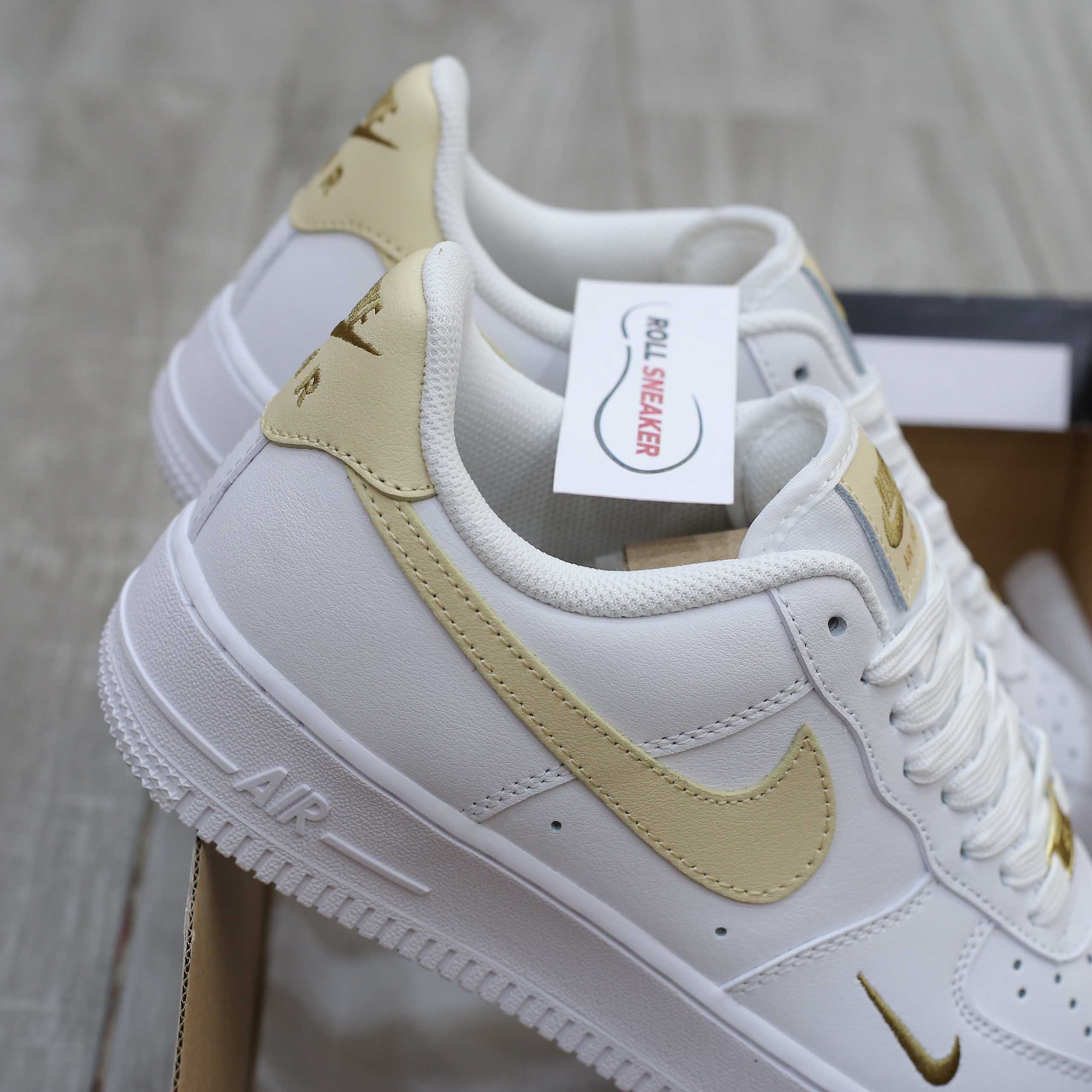 Giày Nike Air Force 1 '07 Essential 'White Rattan' Like Auth