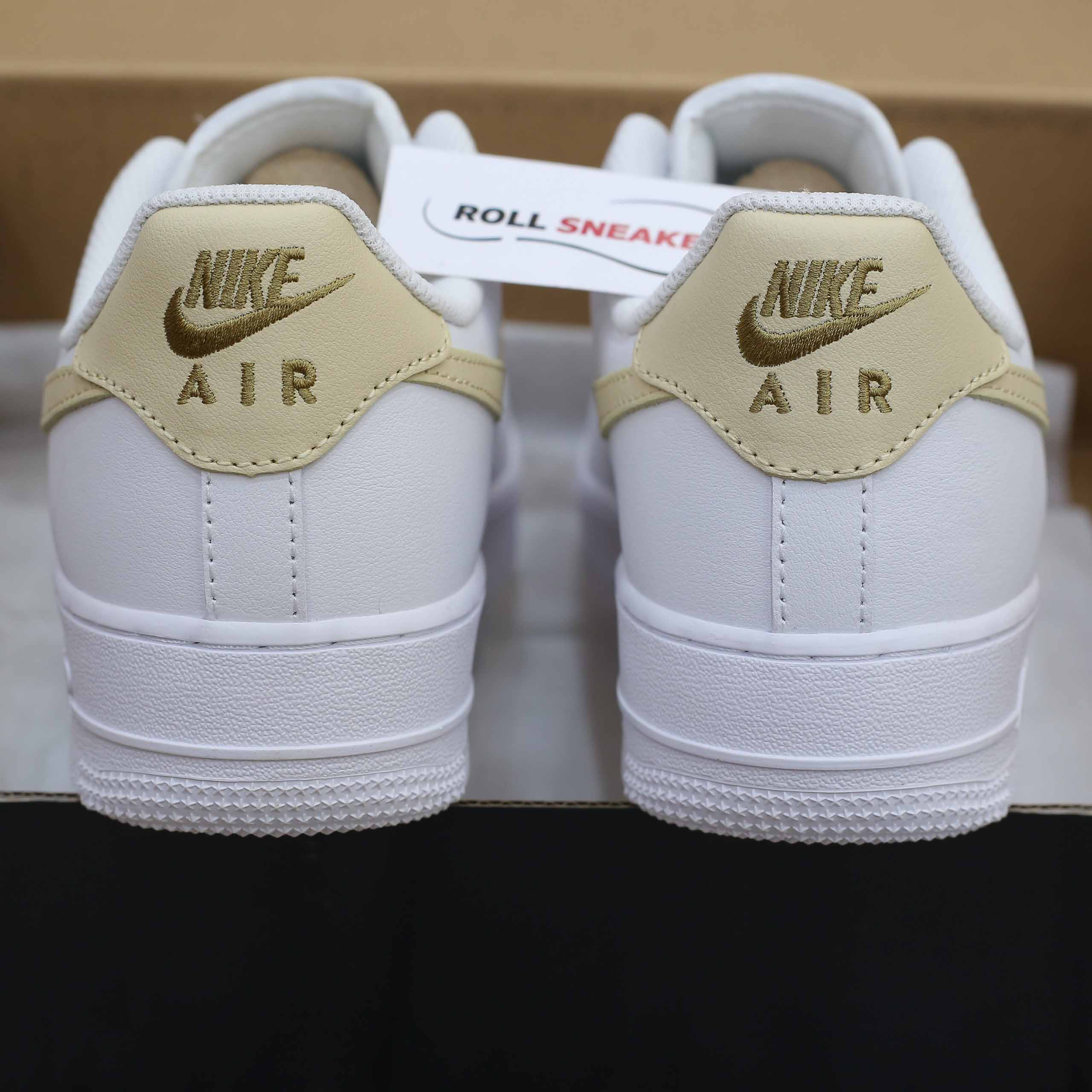 Giày Nike Air Force 1 '07 Essential 'White Rattan' Like Auth