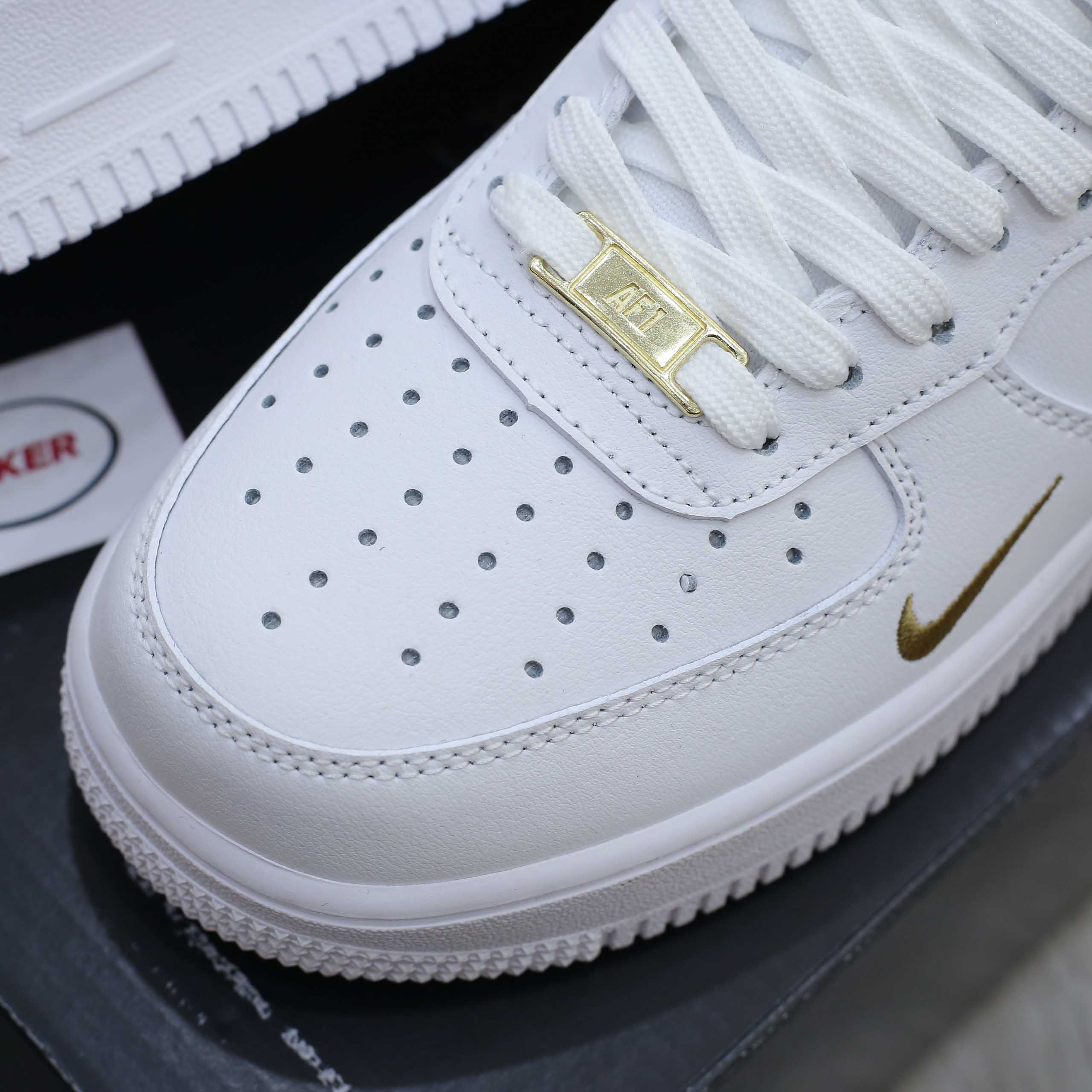 Giày Nike Air Force 1 '07 Essential 'White Rattan' Like Auth