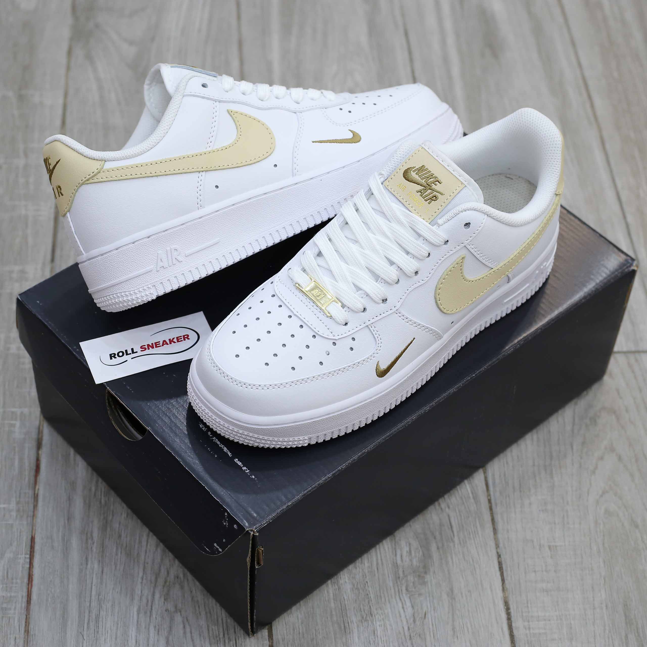 Giày Nike Air Force 1 '07 Essential 'White Rattan' Like Auth