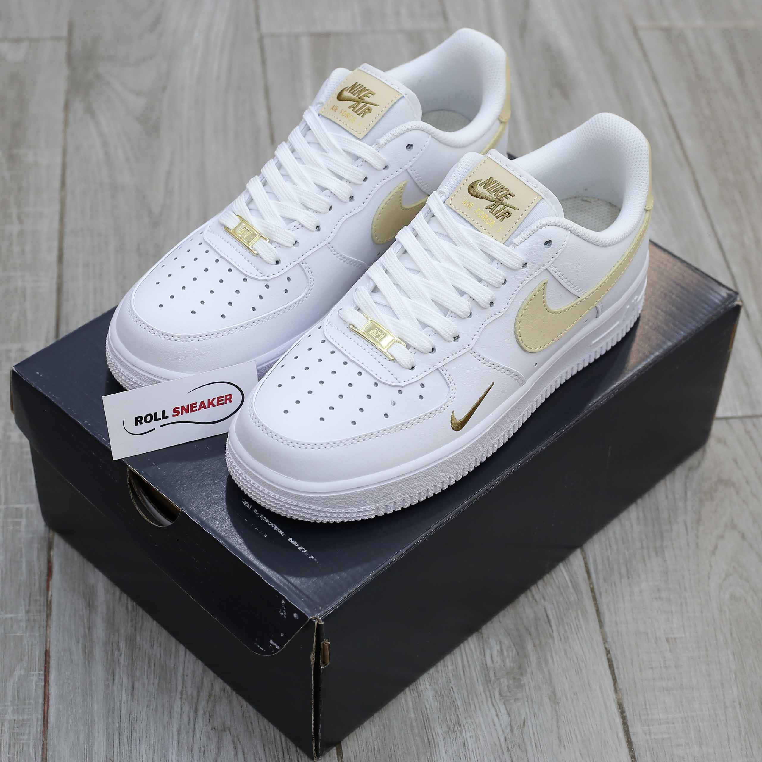 Giày Nike Air Force 1 '07 Essential 'White Rattan' Like Auth