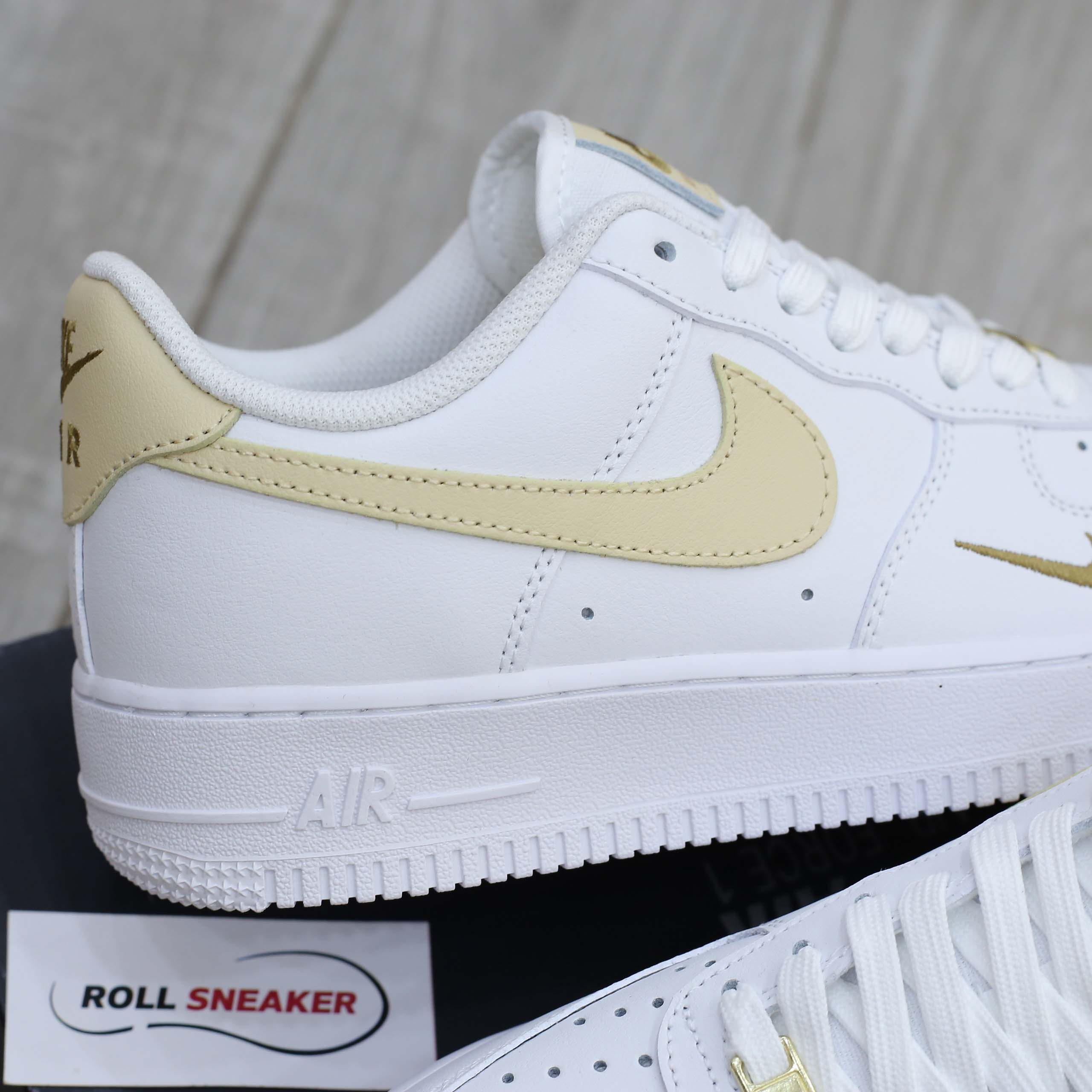 Giày Nike Air Force 1 '07 Essential 'White Rattan' Like Auth