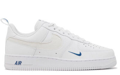 Giày Nike Air Force 1 07 LV8 White Dark Marina Blue Best Quality