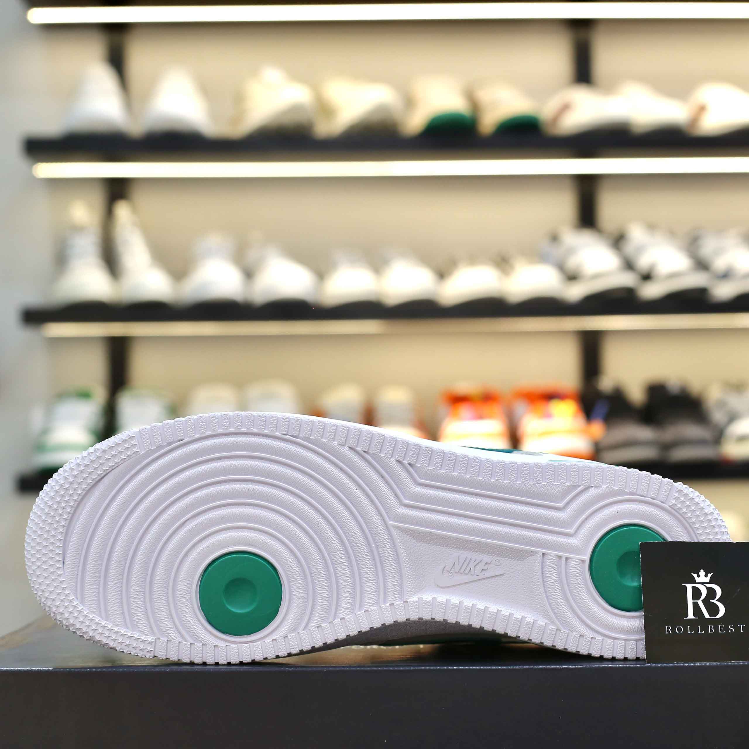 Giày Nike Air Force 1 Low ’07 SE 40th Anniversary Edition Sail Malachite Best Quality