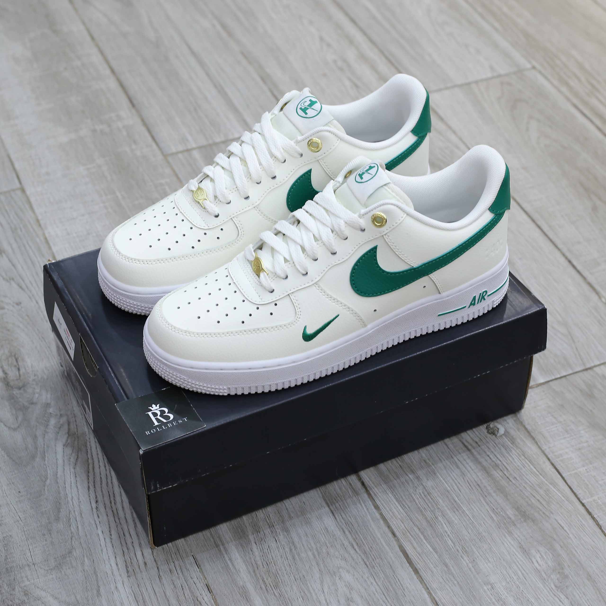 Giày Nike Air Force 1 Low ’07 SE 40th Anniversary Edition Sail Malachite Best Quality