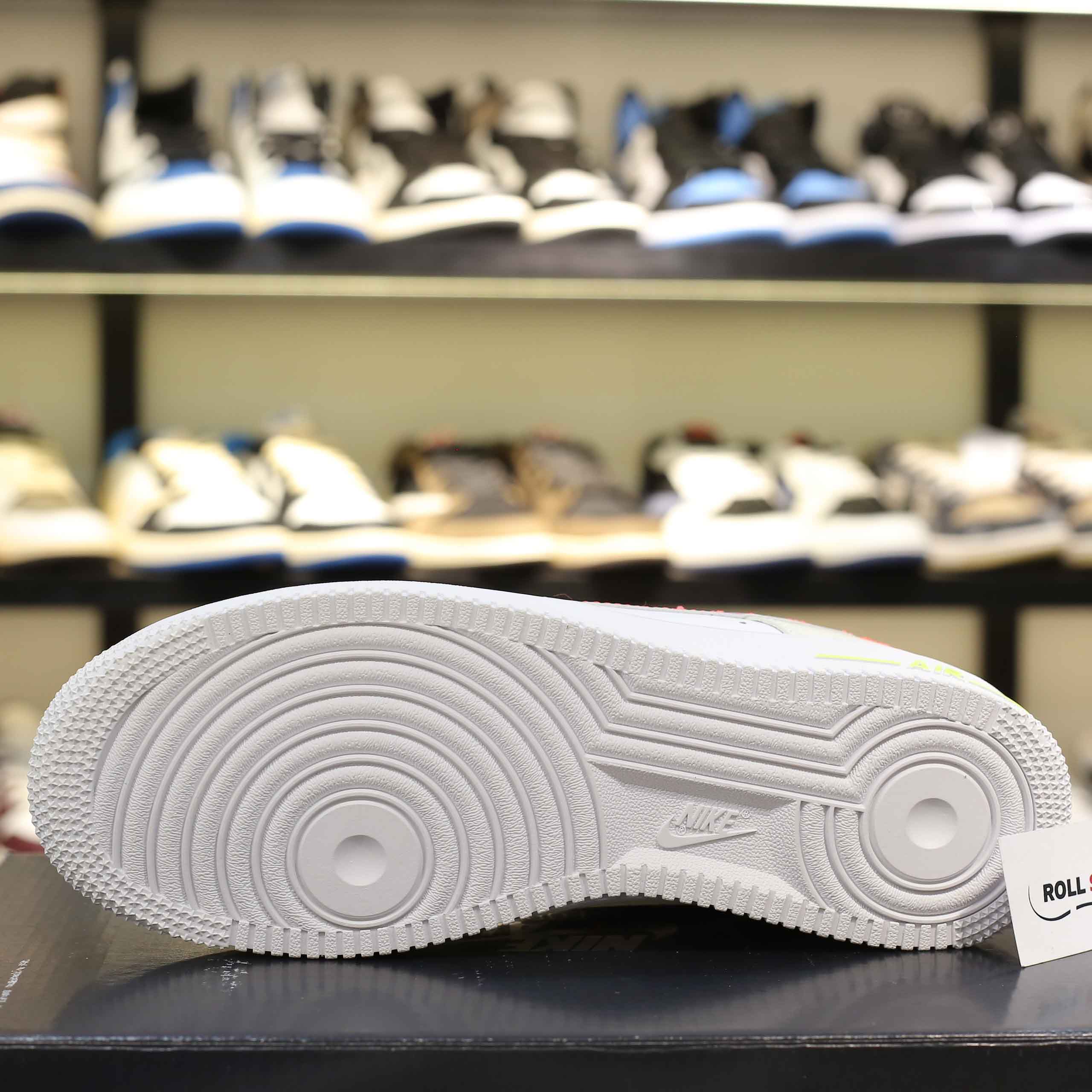 Giày Nike Air Force 1 Low Just Do It ‘White Tan’ Like Auth