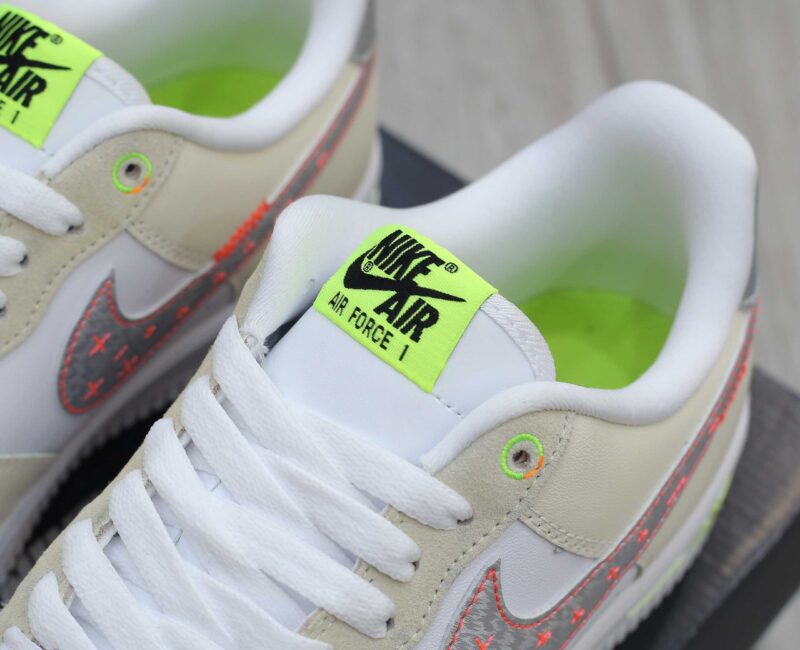 Giày Nike Air Force 1 Low Just Do It ‘White Tan’ Like Auth