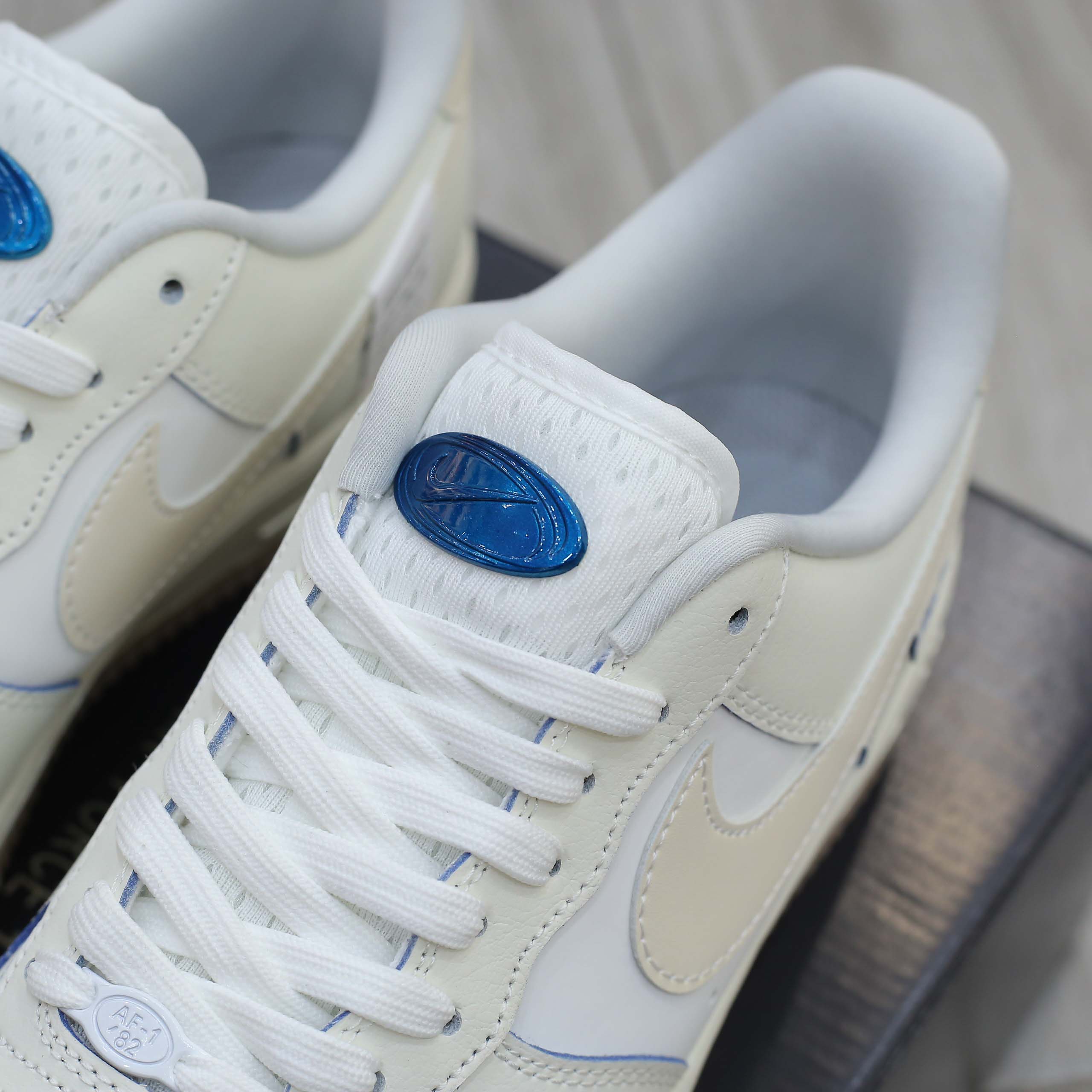 Giày Nike Air Force 1 Low ‘White Blue’ Like Auth