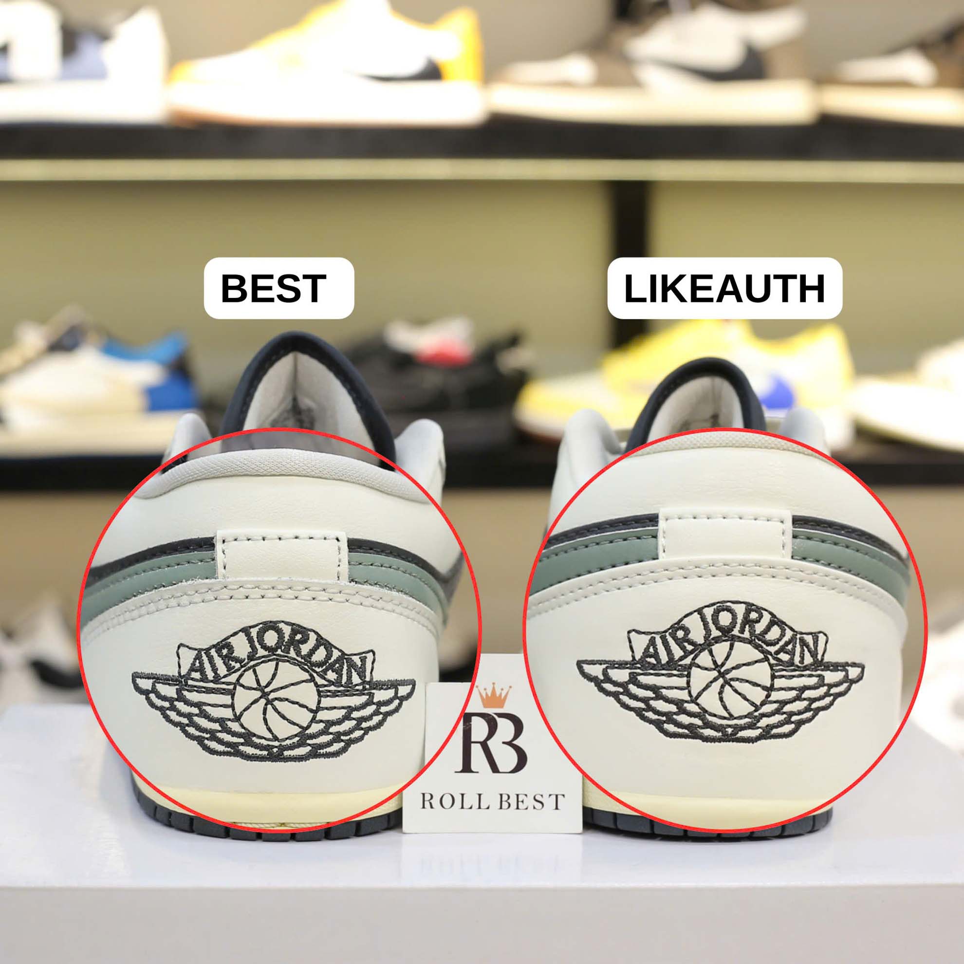 Giày Nike Air Jordan 1 Low ‘Jade Smoke’ (W) Best Quality