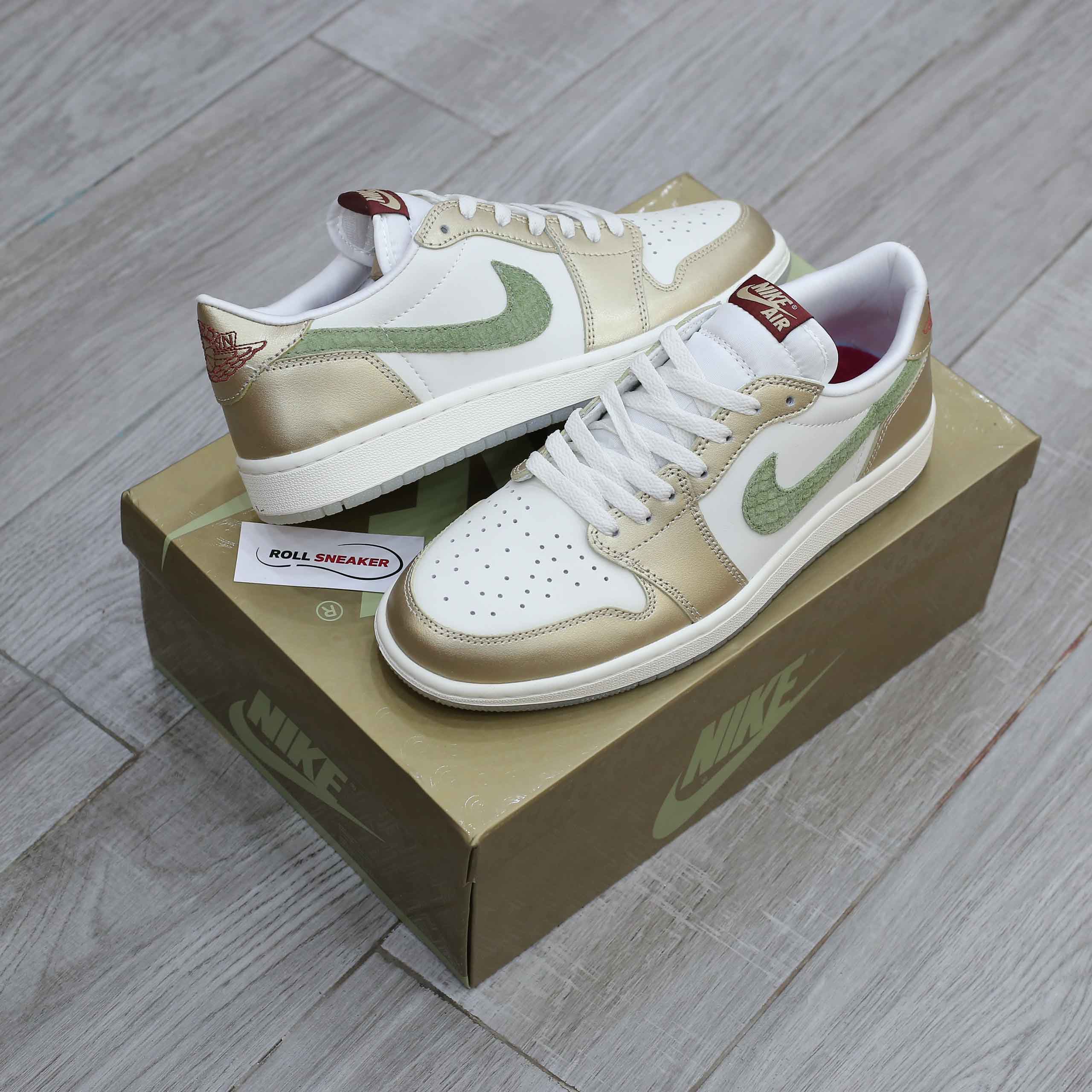 Giày Nike Air Jordan 1 Retro Low OG Year Of The Dragon Like Auth