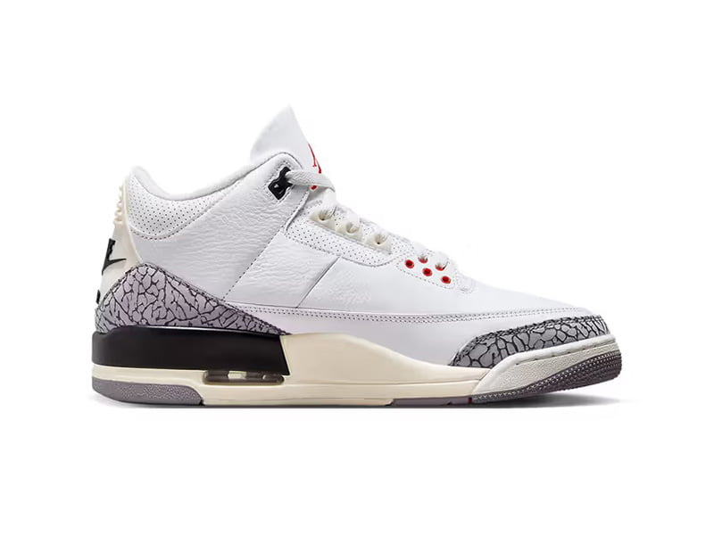 Giày Nike Air Jordan 3 Retro White Cement Reimagined Best Quality