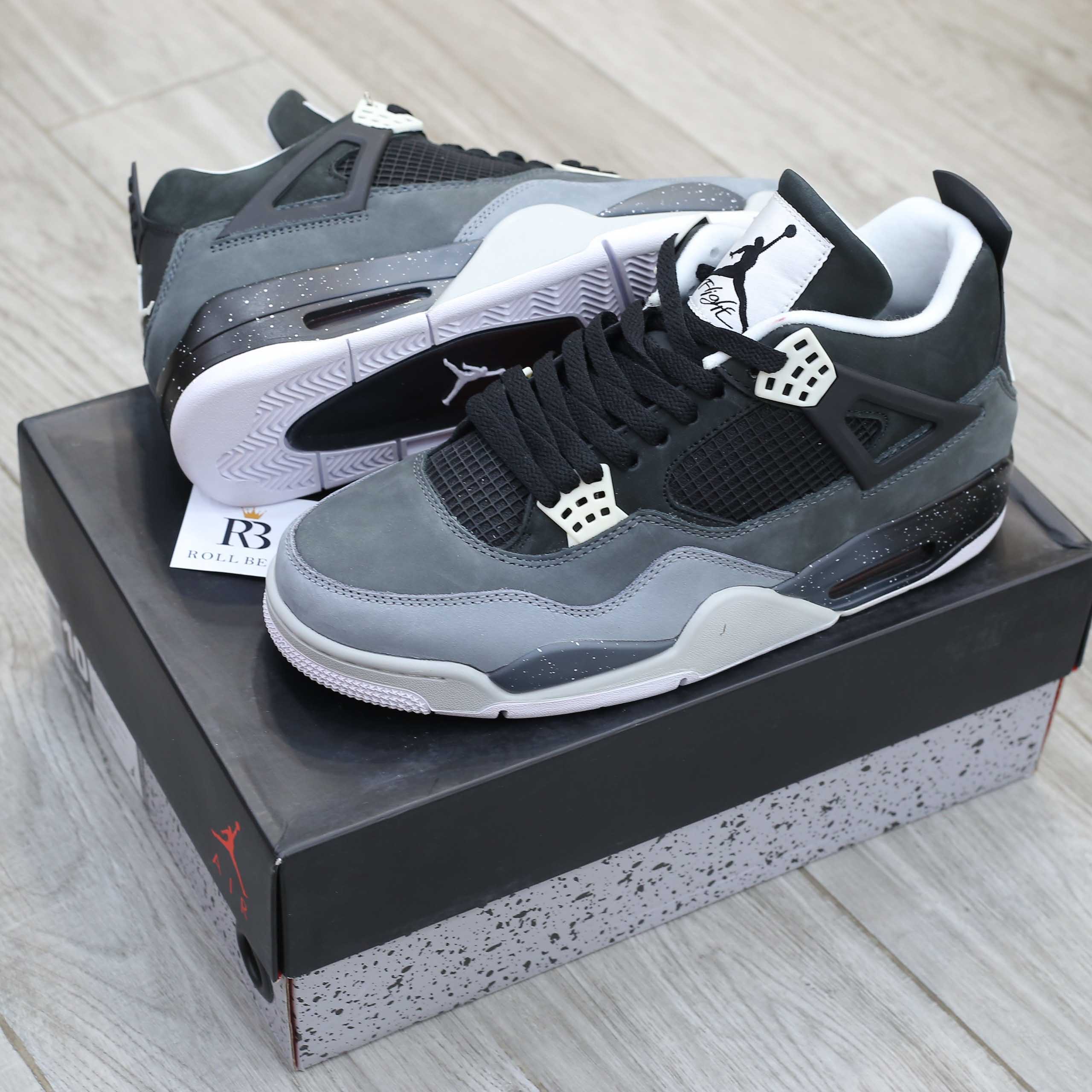 Giày Nike Air Jordan 4 Retro Fear Best Quality