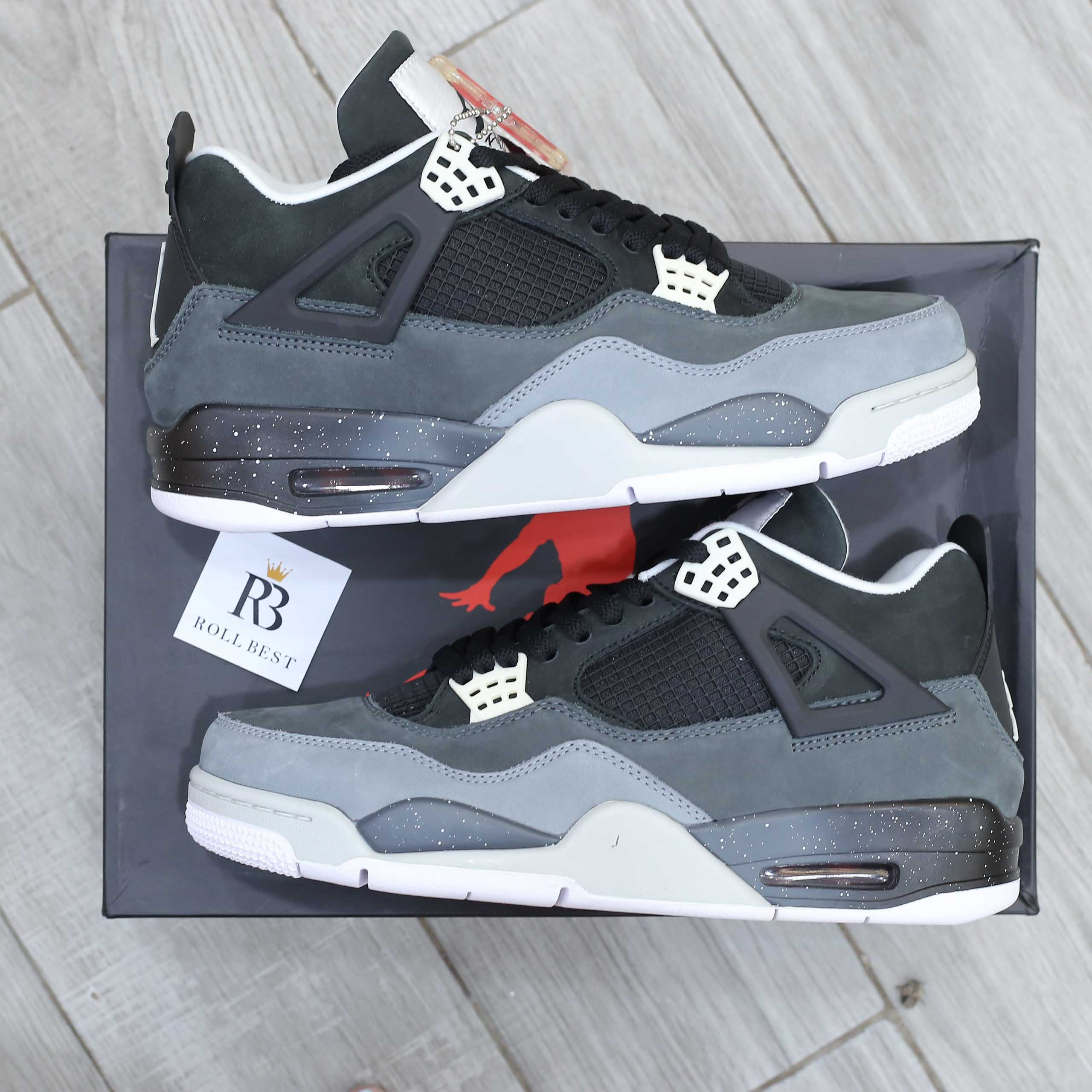 Giày Nike Air Jordan 4 Retro Fear Best Quality