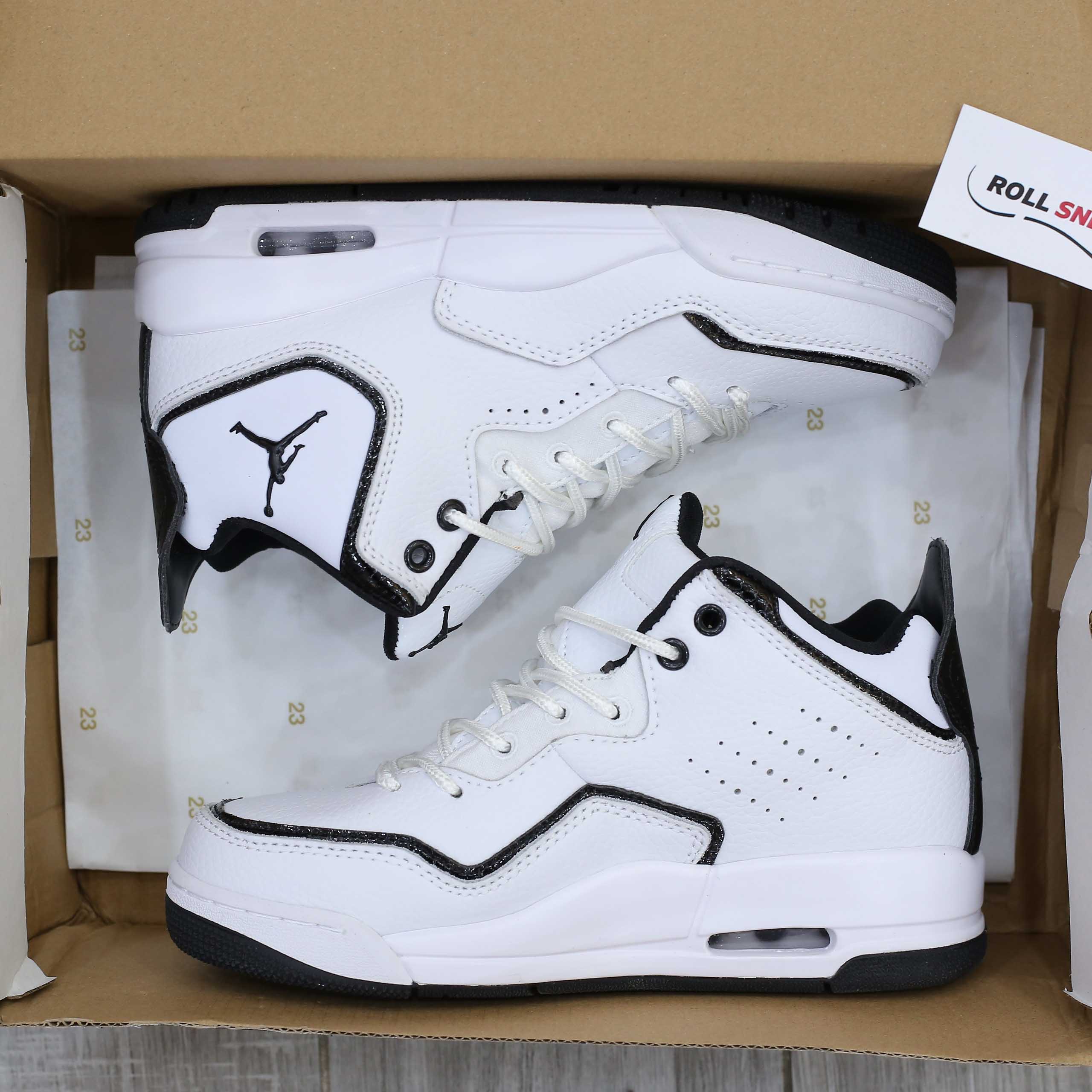 Giày Nike Air Jordan Courtside 23 ‘White Black’ Best Quality