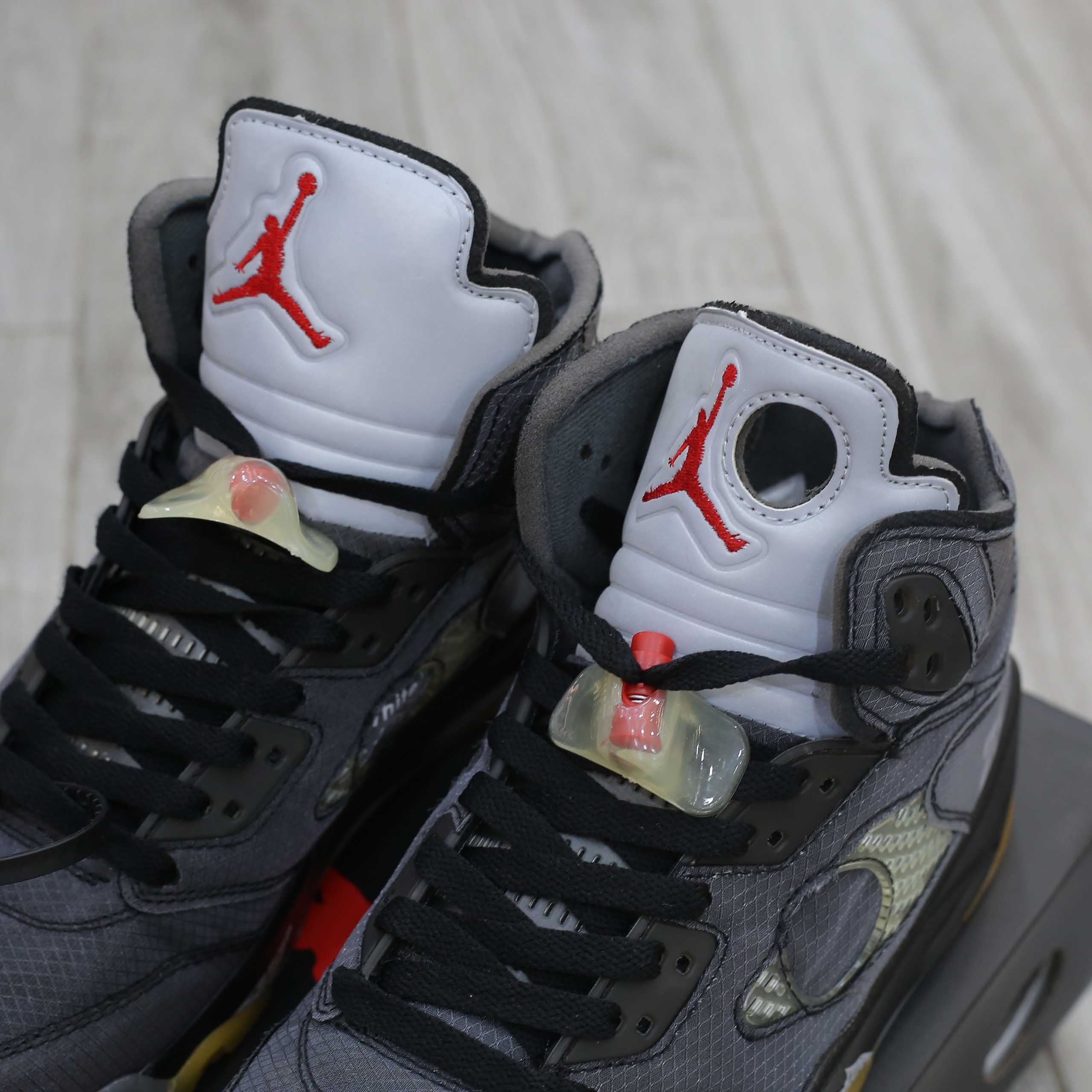 Giày Nike Off-White x Air Jordan 5 Retro SP Muslin Best Quality