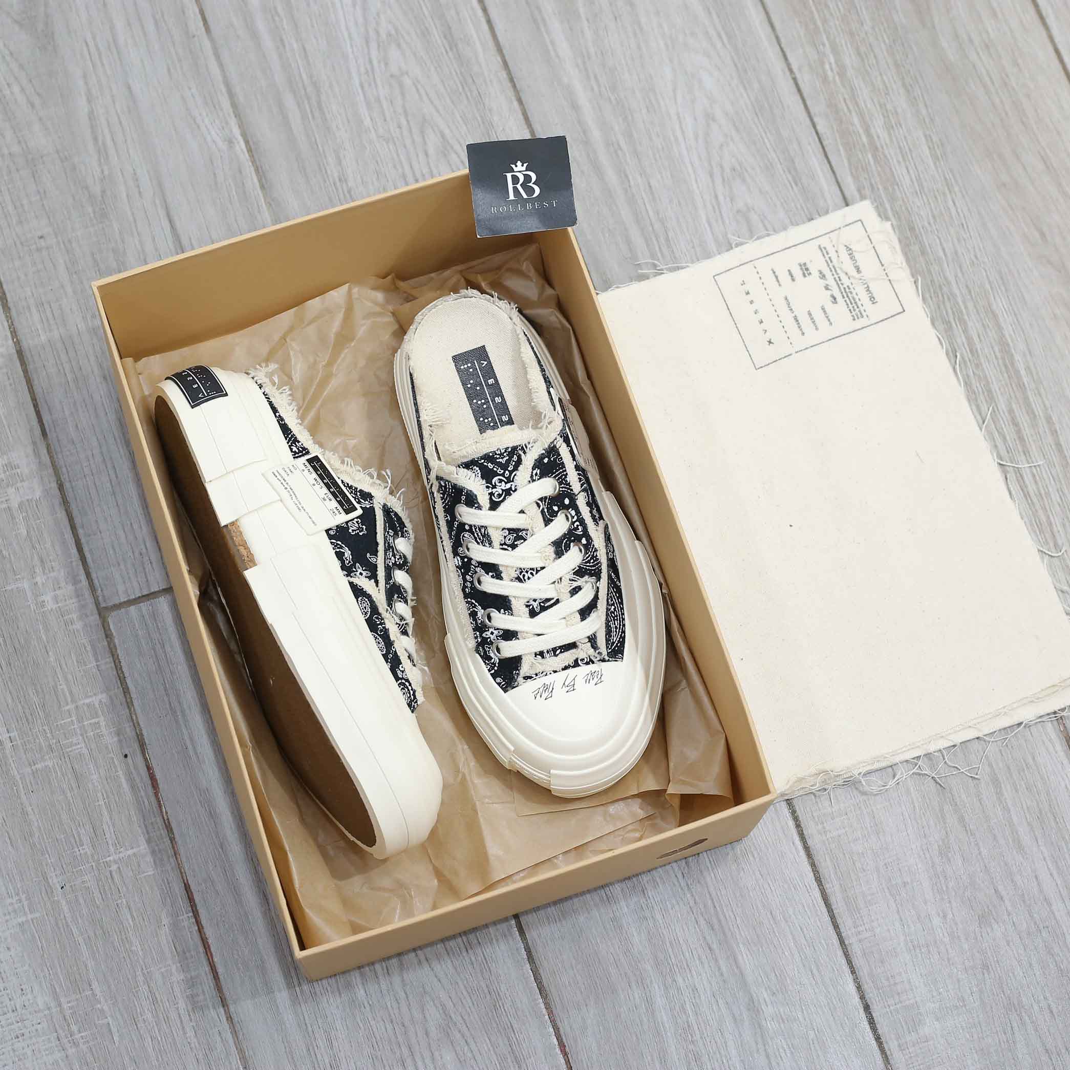 Giày XVESSEL G.O.P. Lows Paisley Best Quality